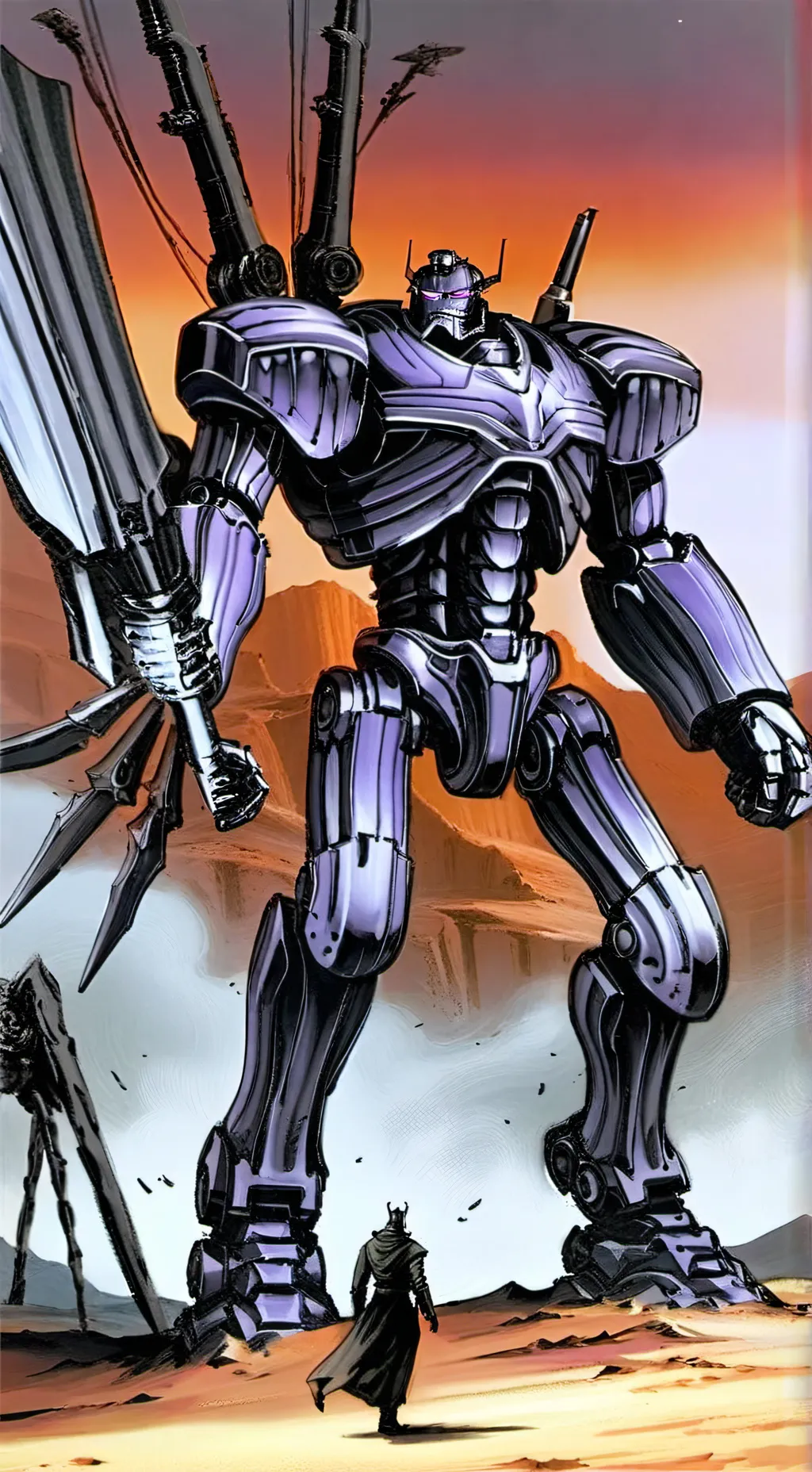 ai character: justice or Revenge background