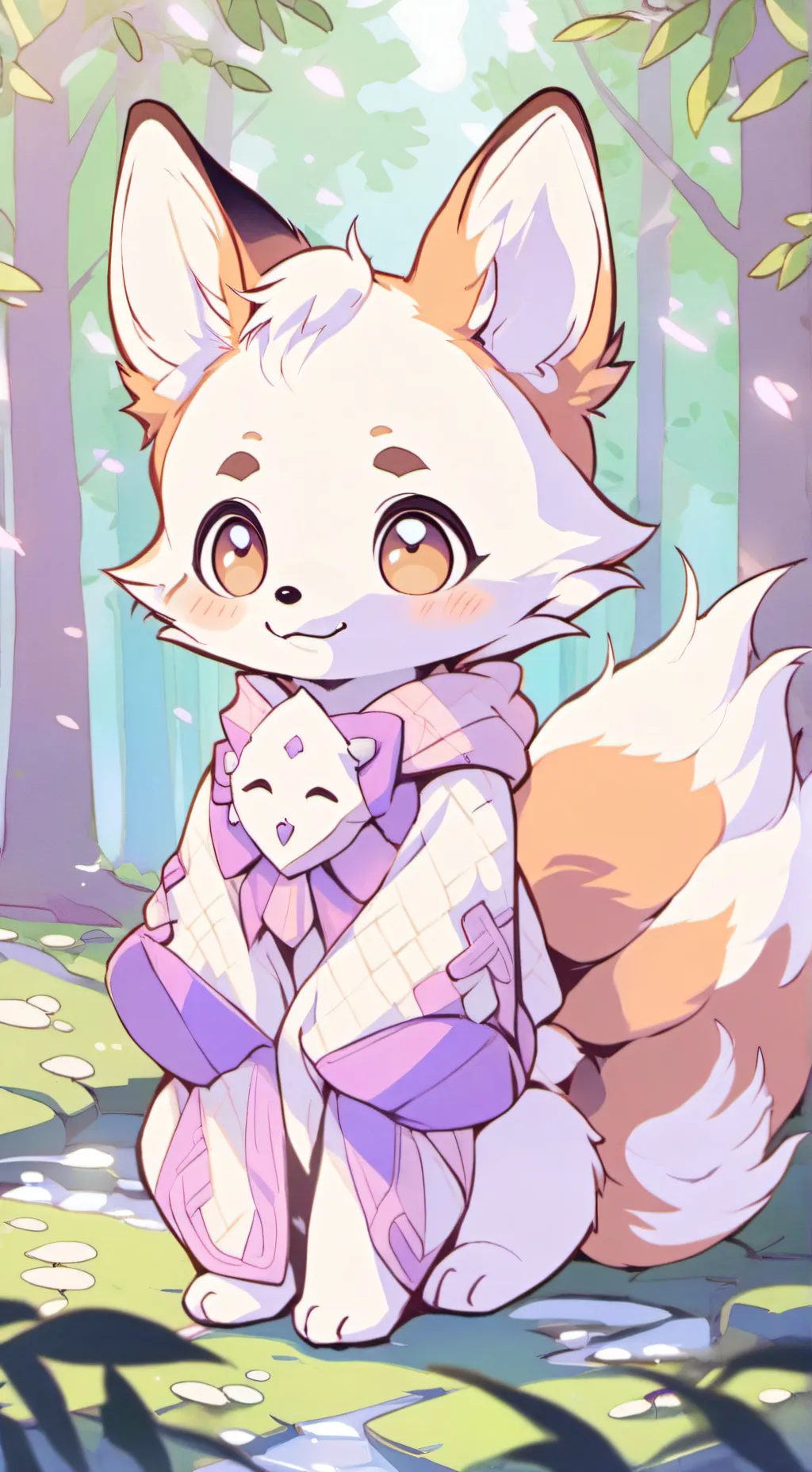 ai character: Fursuit background