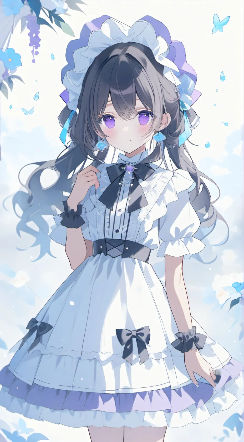 ai character: DW x PICK ME background