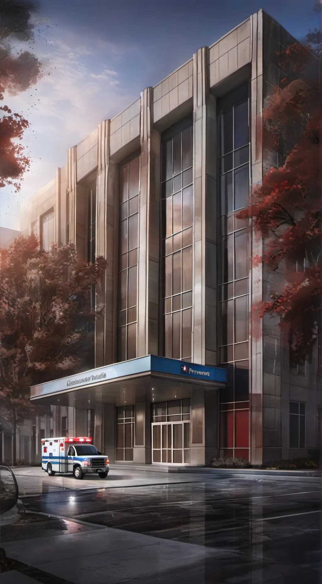 ai character: hospital RP background