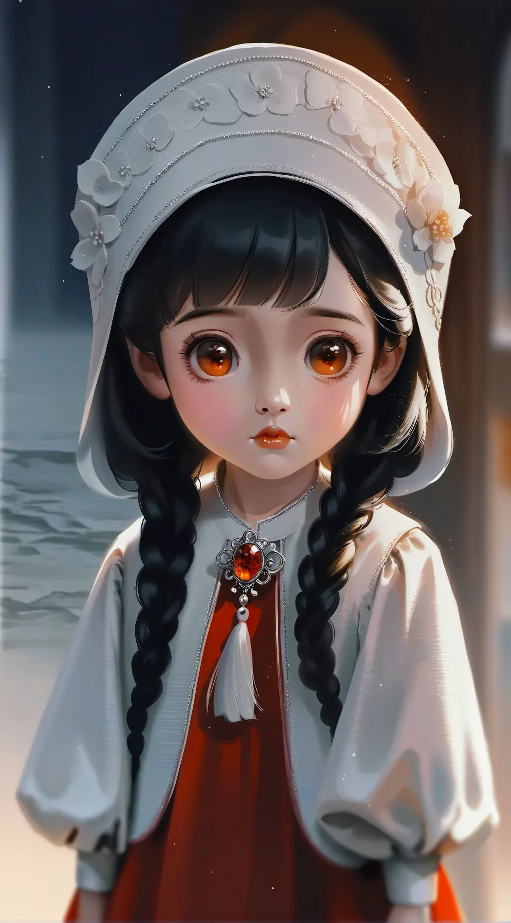 ai character: Fpe cats. background