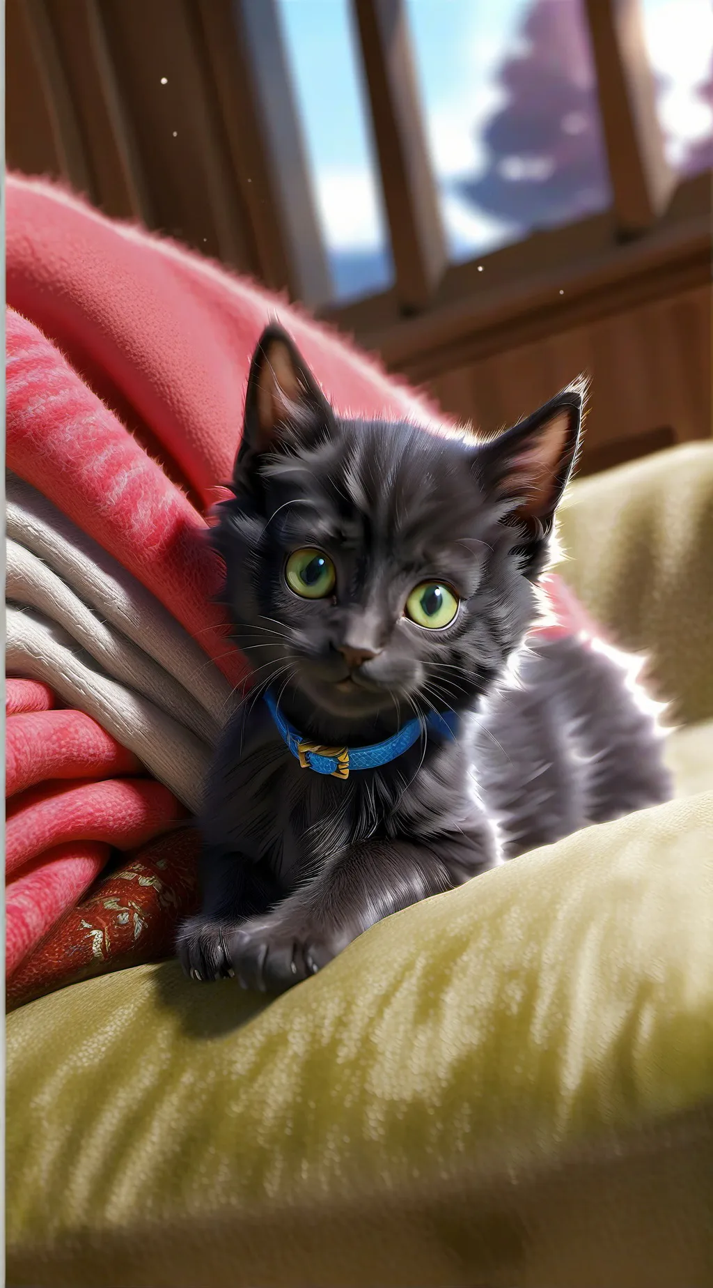 ai character: bonny and scronny background