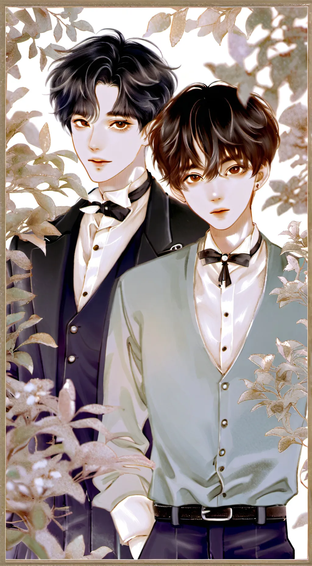 ai character: Jay and Max background