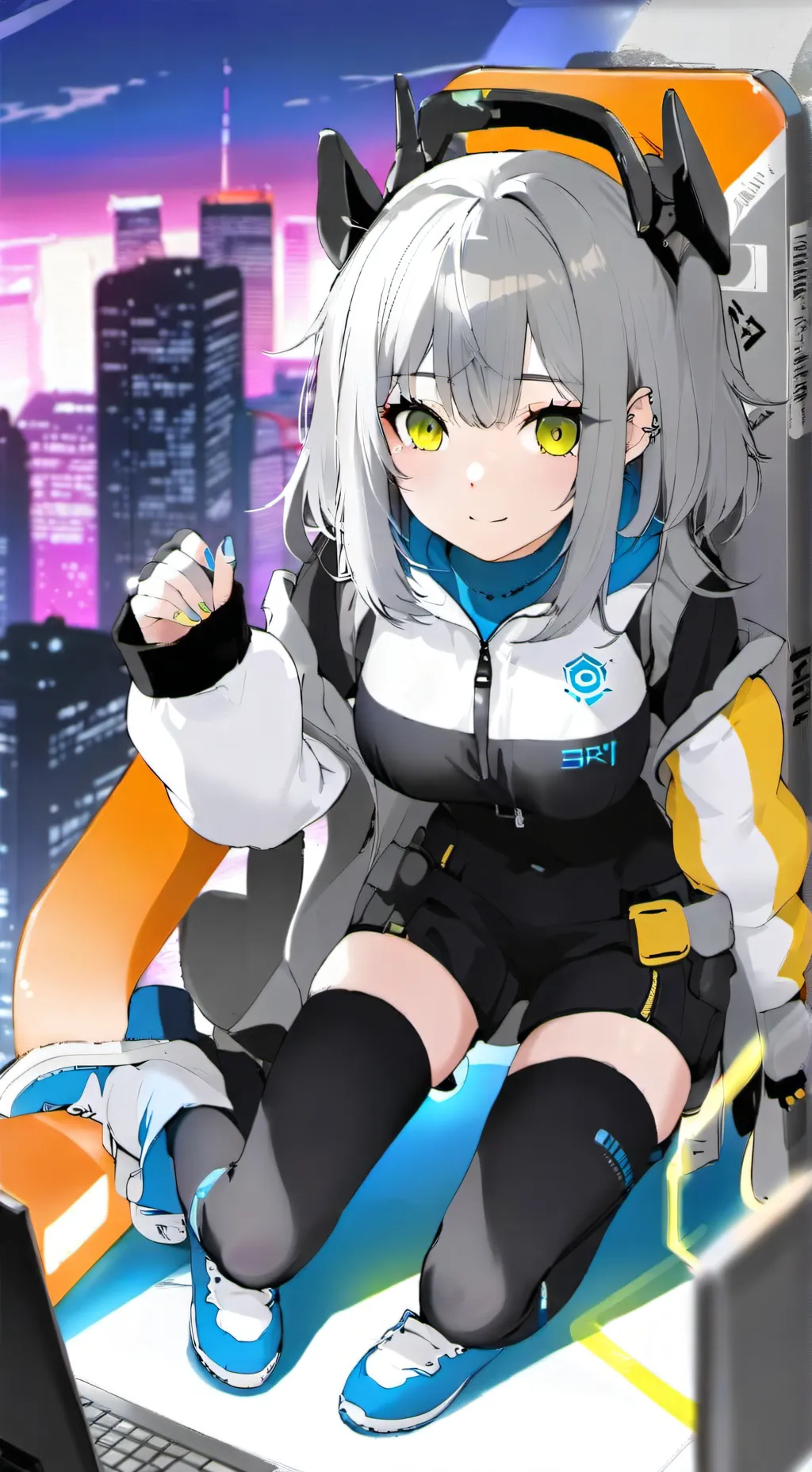 ai character: Kira hanari background