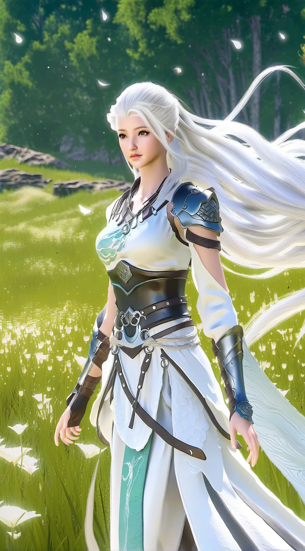 ai character: 1 hero pregnant  background