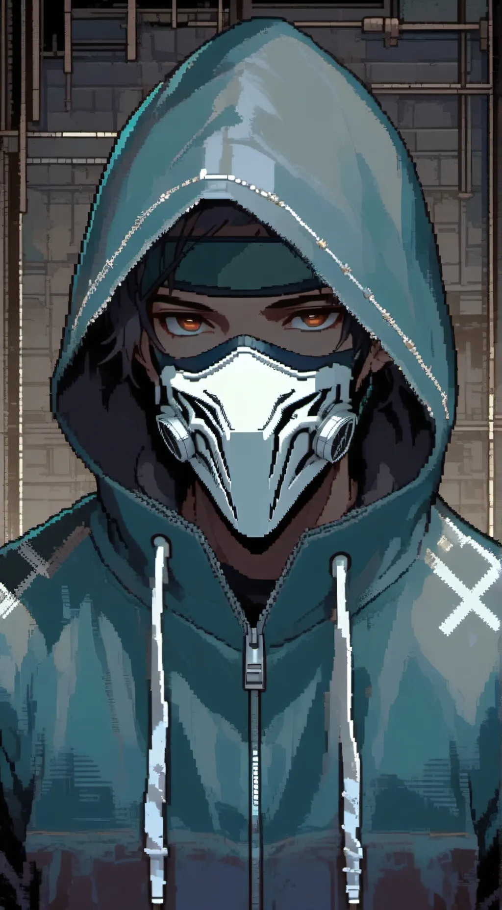 ai character: KISAKI el asesino background