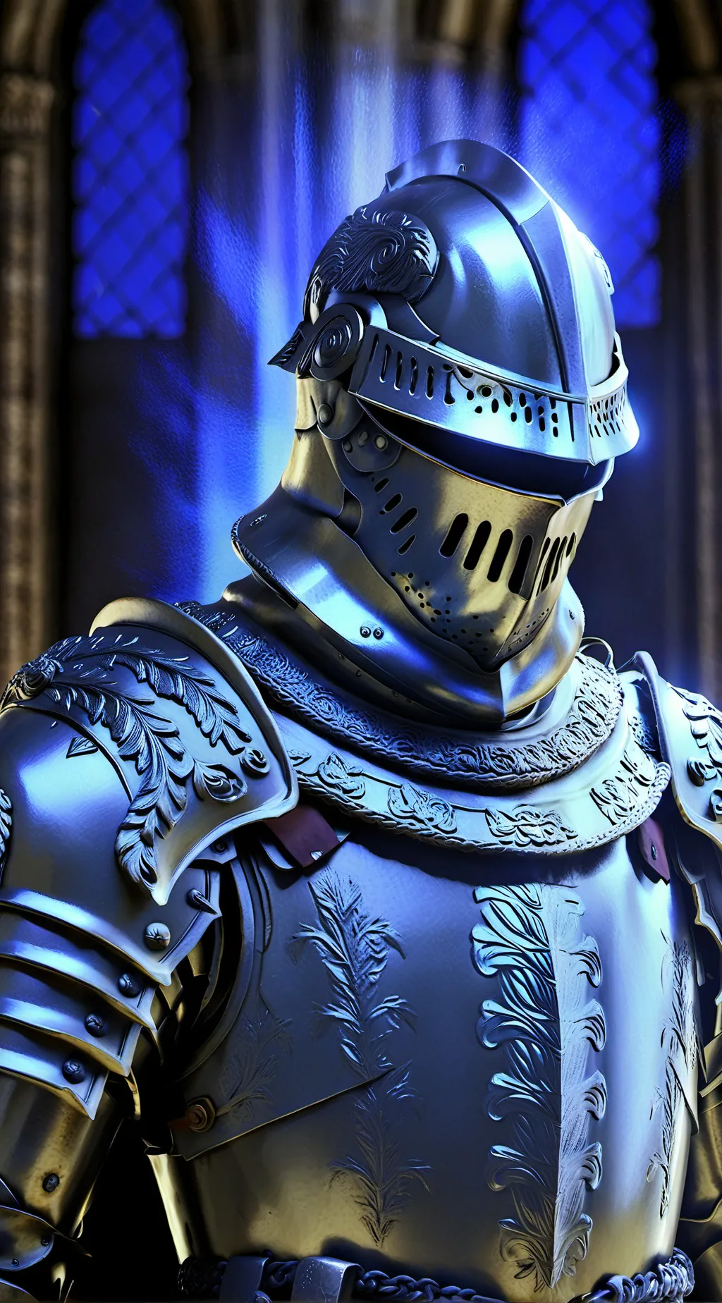 ai character: The knight - Kai  background