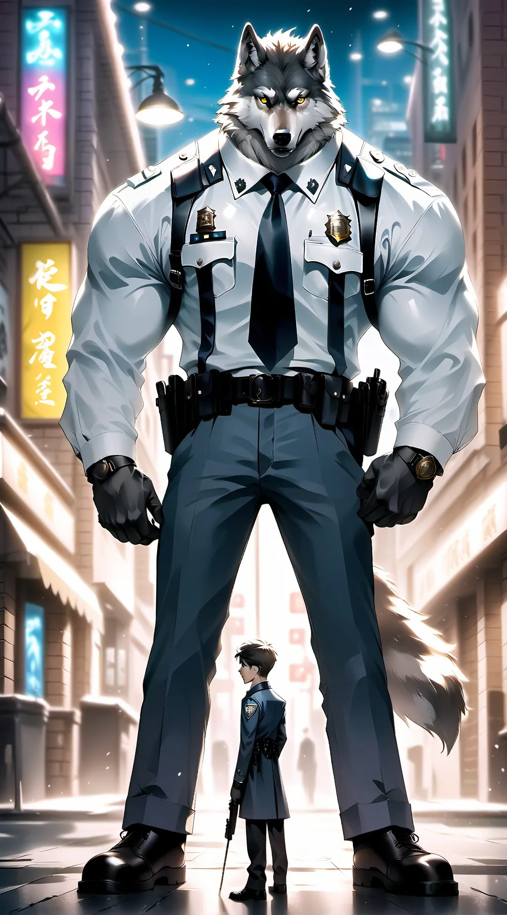 ai character: T.L.B background