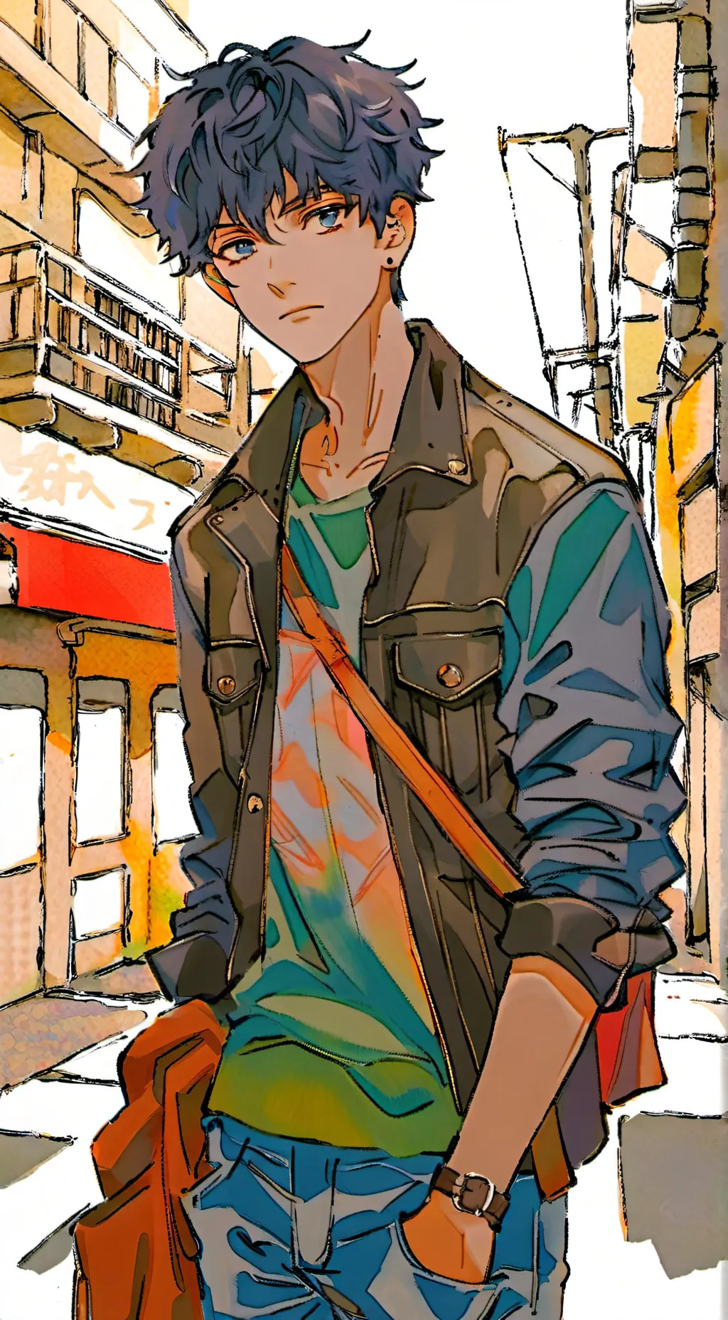 ai character: Ethan the Reluctant Confidant background