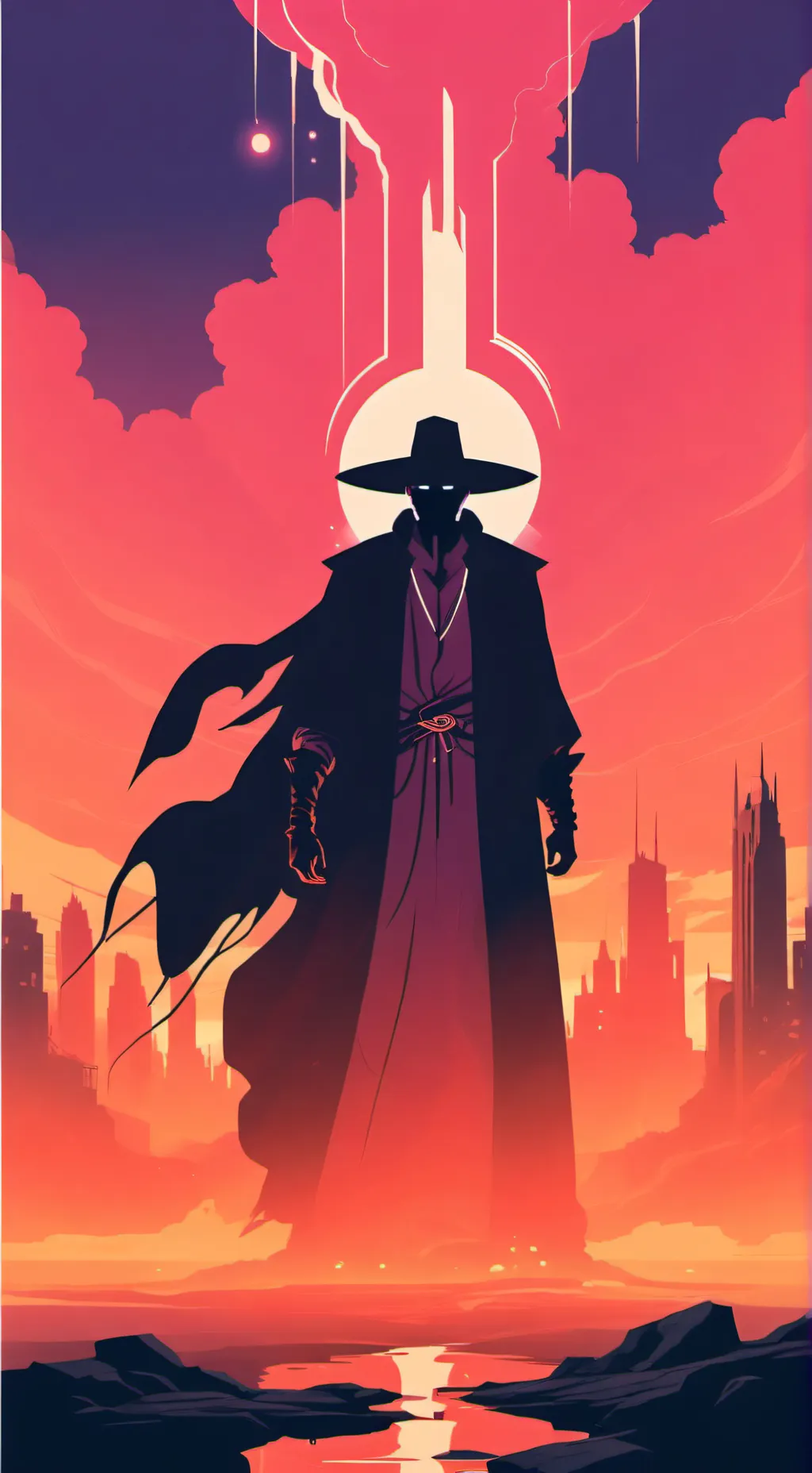 ai character: God background