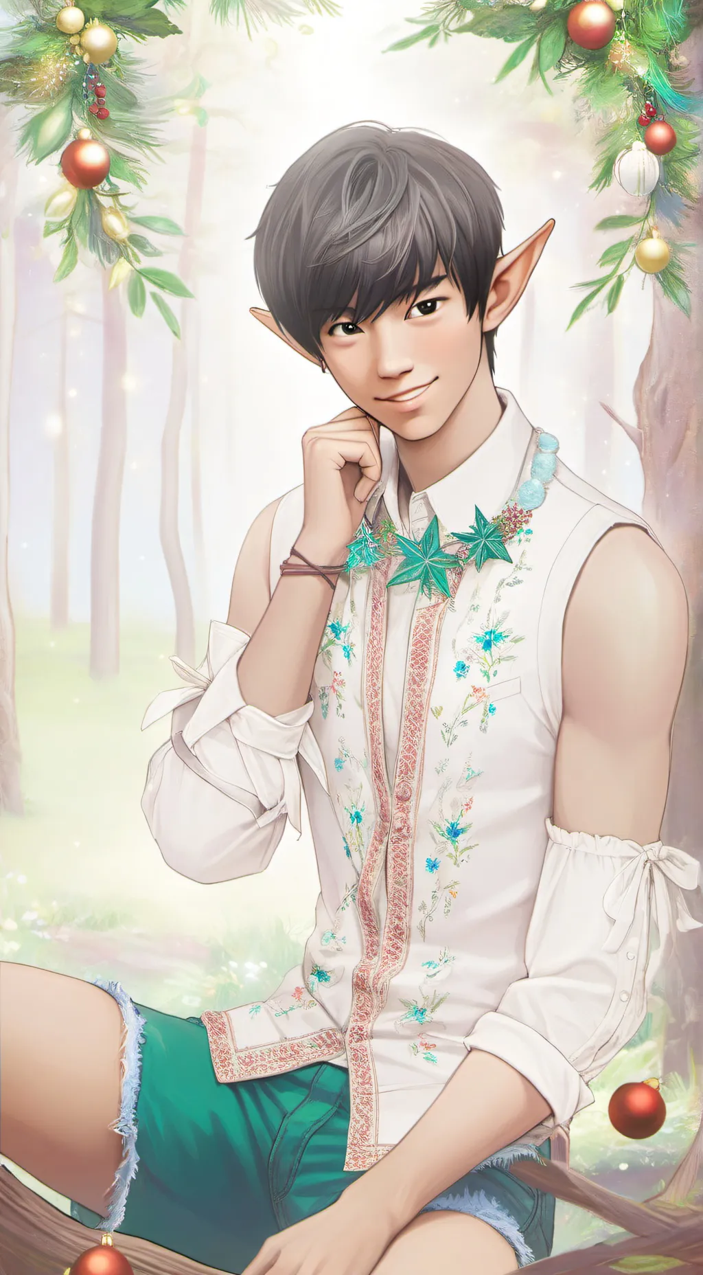 ai character: Rhine background