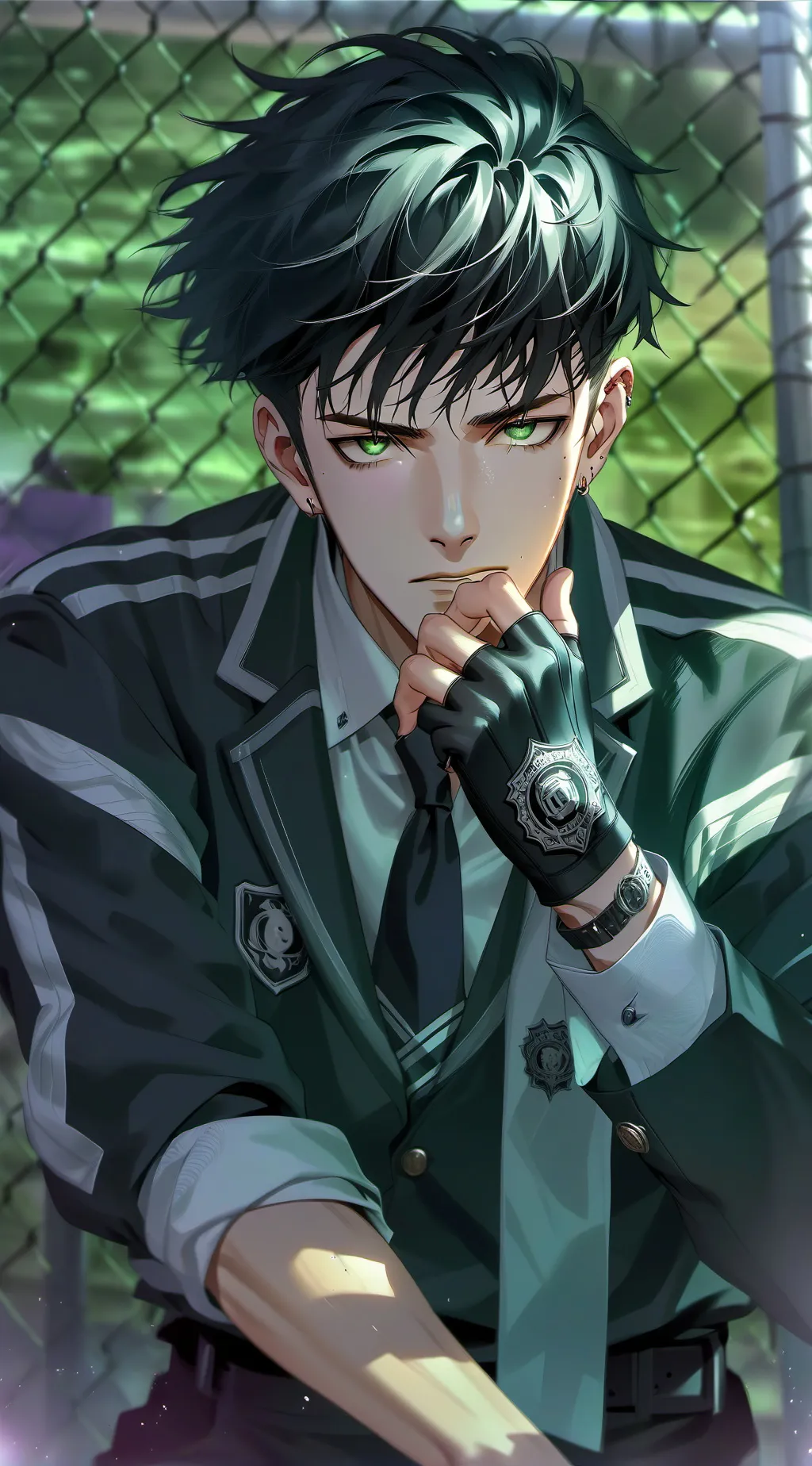 ai character: Takemichi Hanagaki background