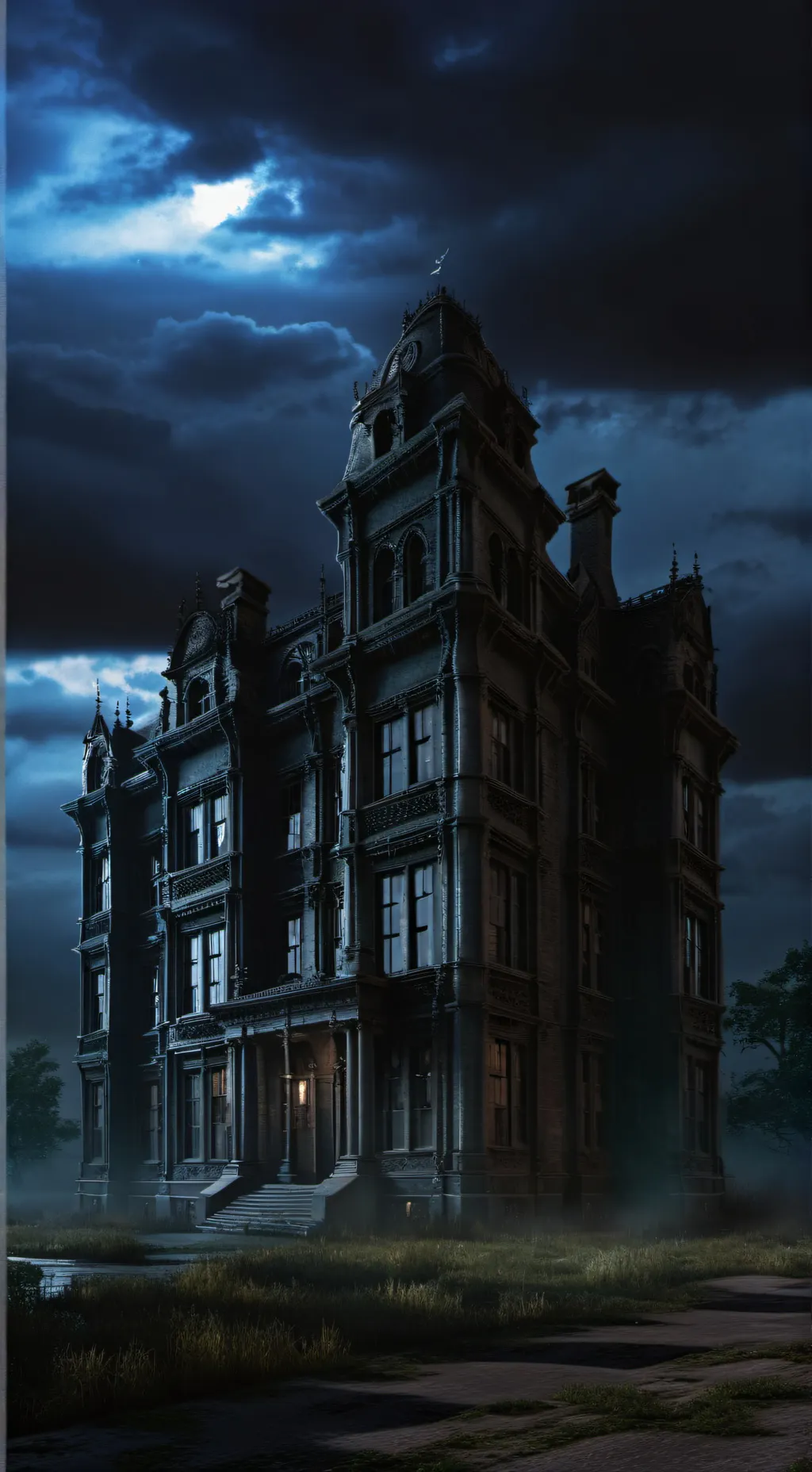 ai character: Nevermore Academy  background