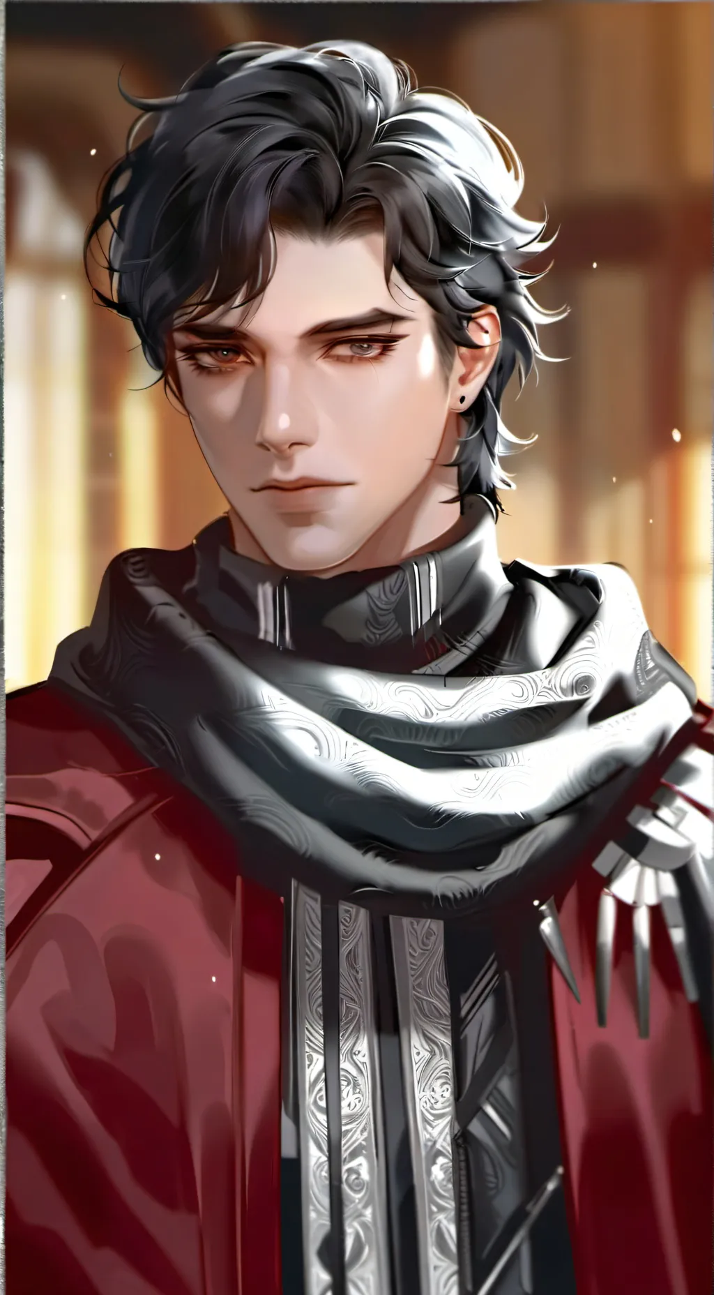 ai character: fnaf meets mha~ background