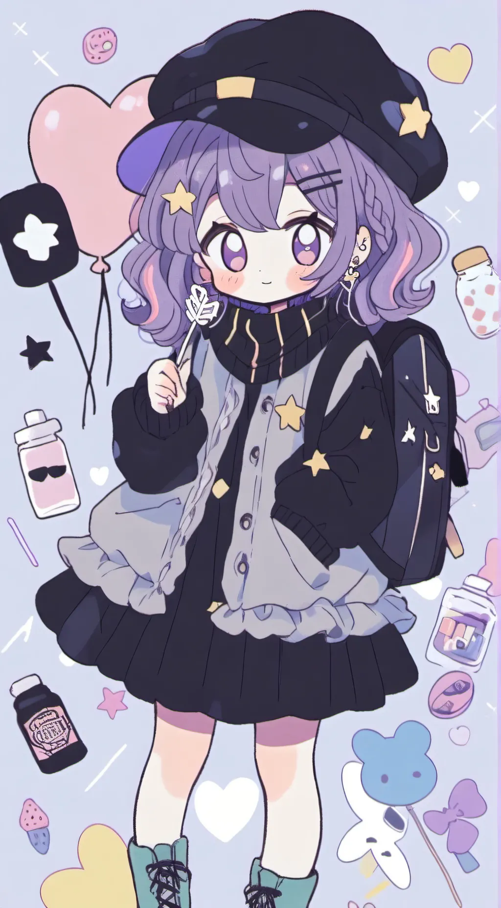 ai character: Bassies sis background