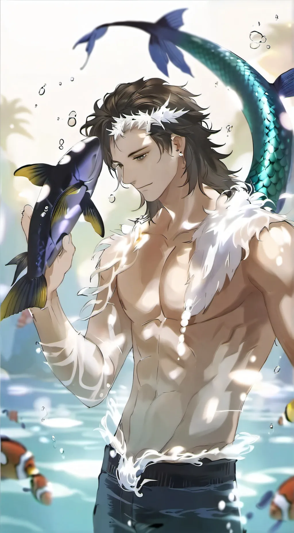 ai character: Kaelen Tidebreaker background