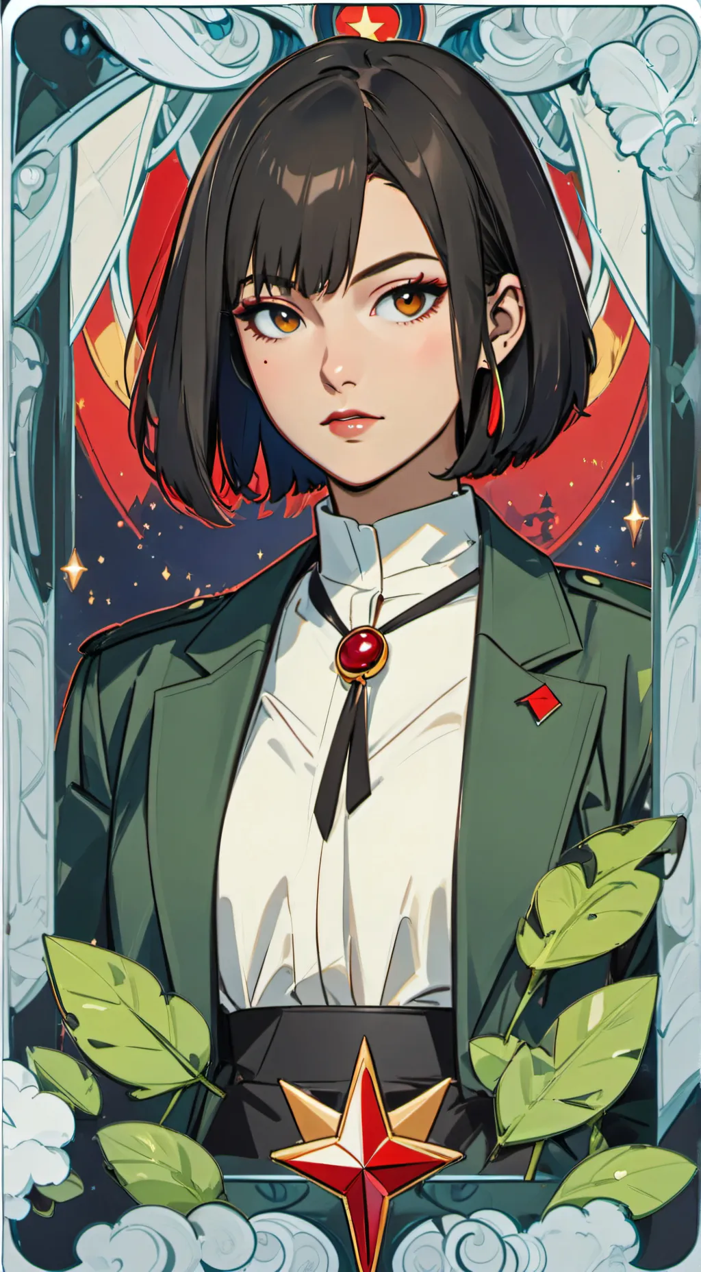 ai character: sally chun wang background