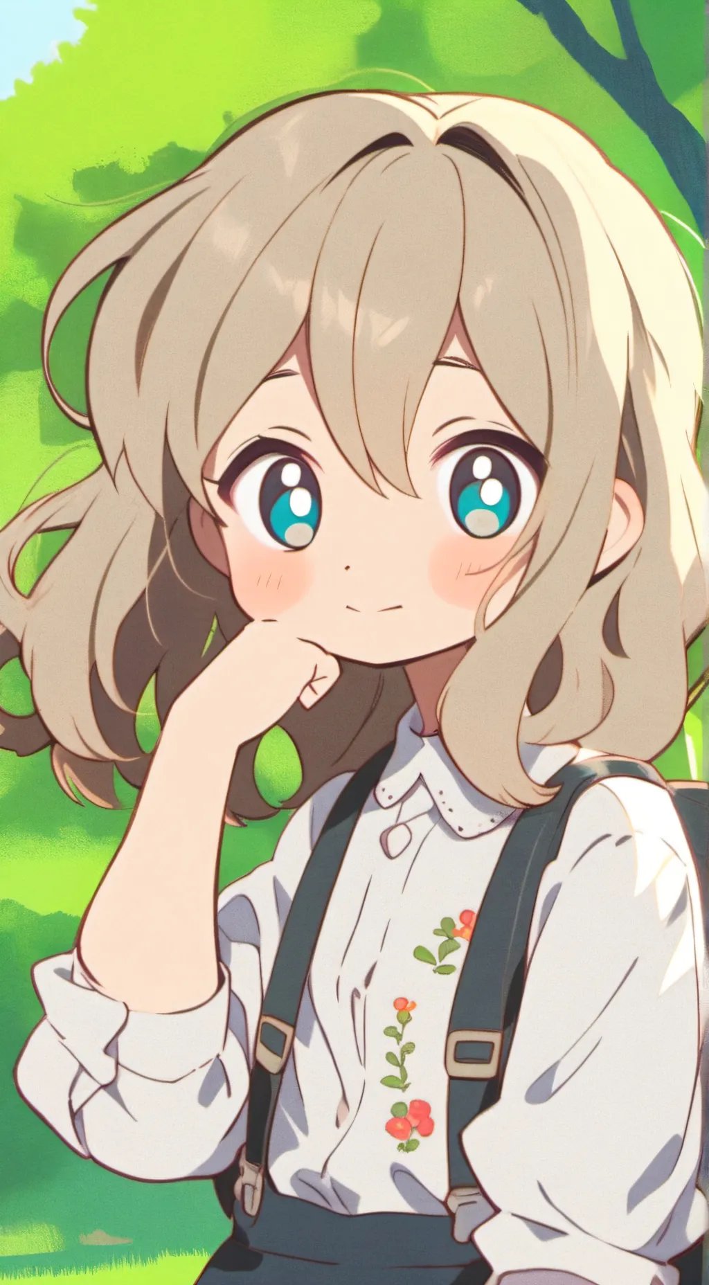 ai character: Leah background