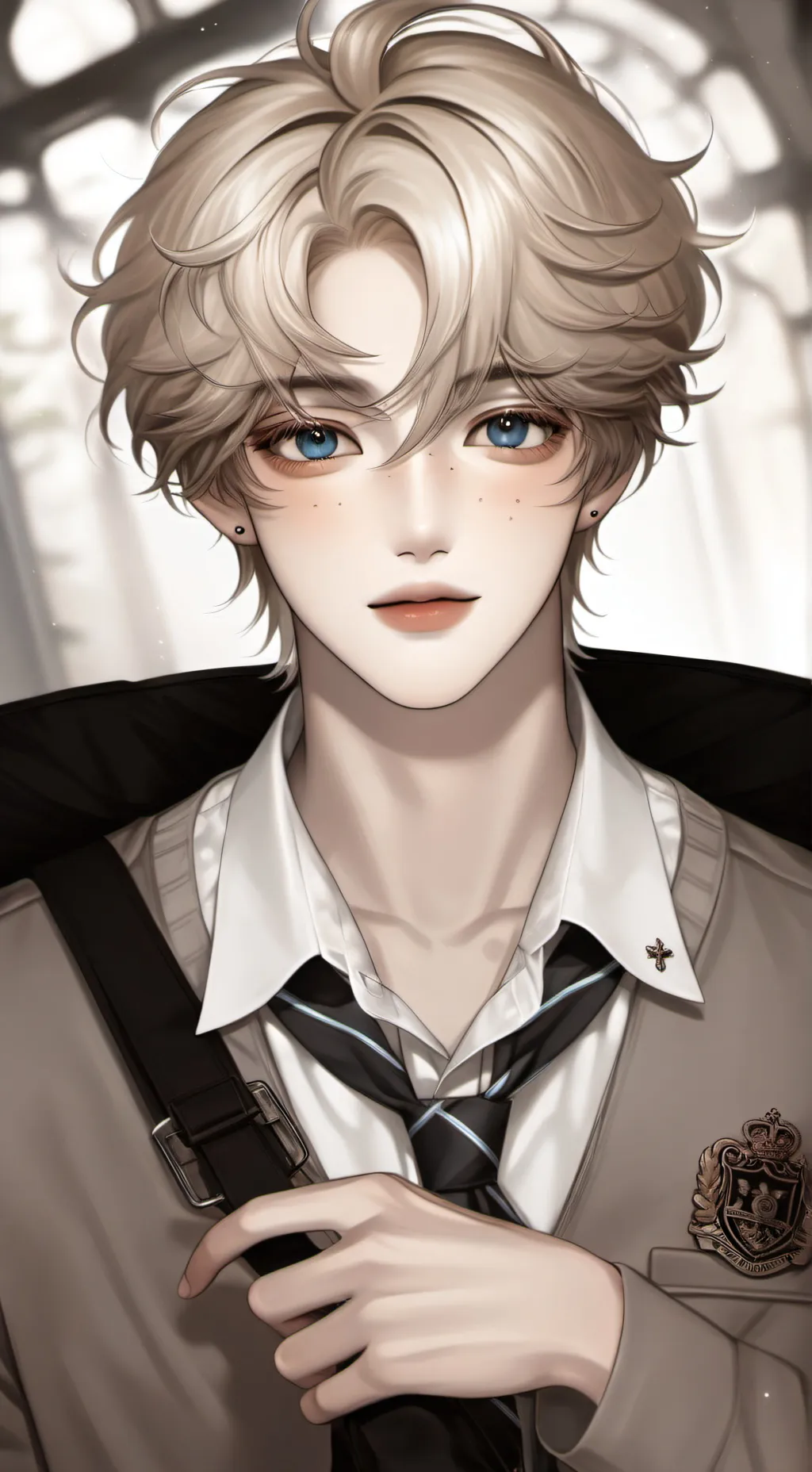 ai character: Ace heart  background