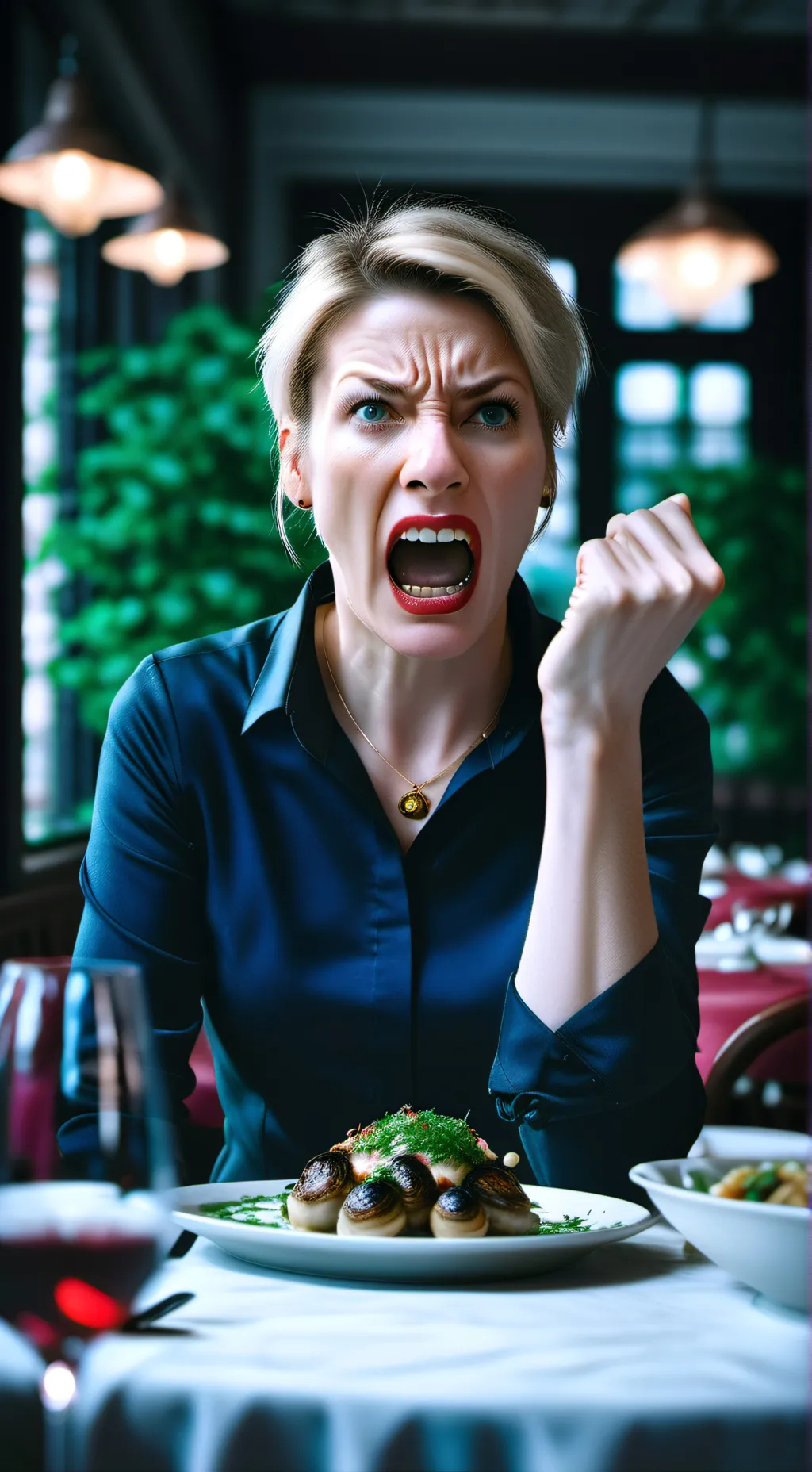 ai character: DOD'S RESTAURANT!! background