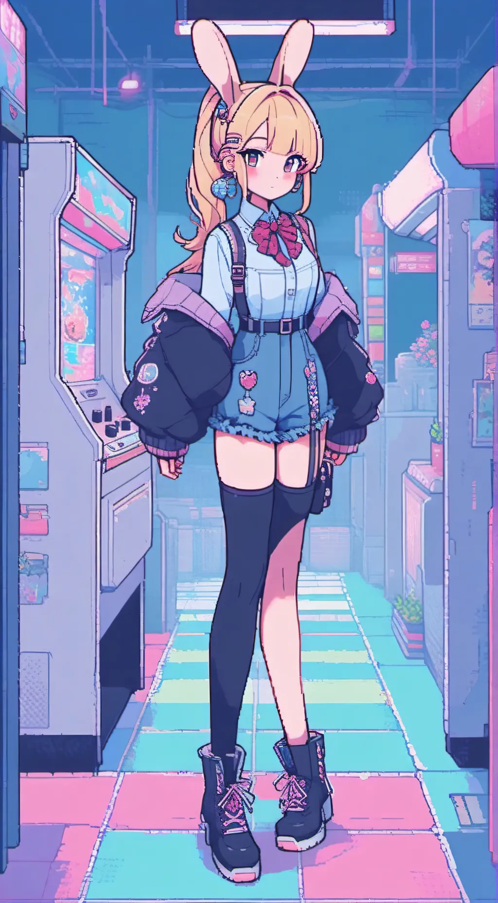 ai character: celine (child) background