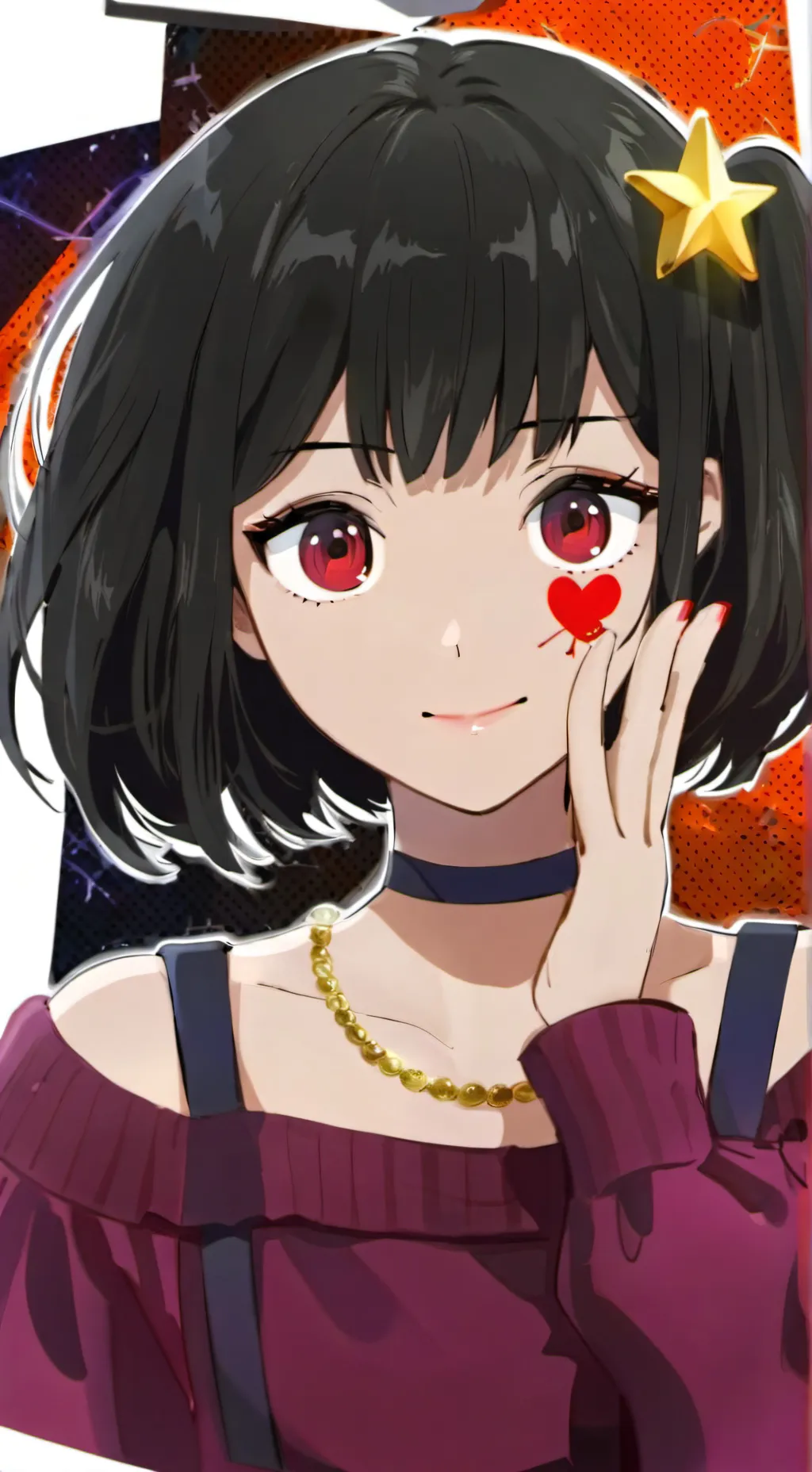 ai character: mha in fnia background