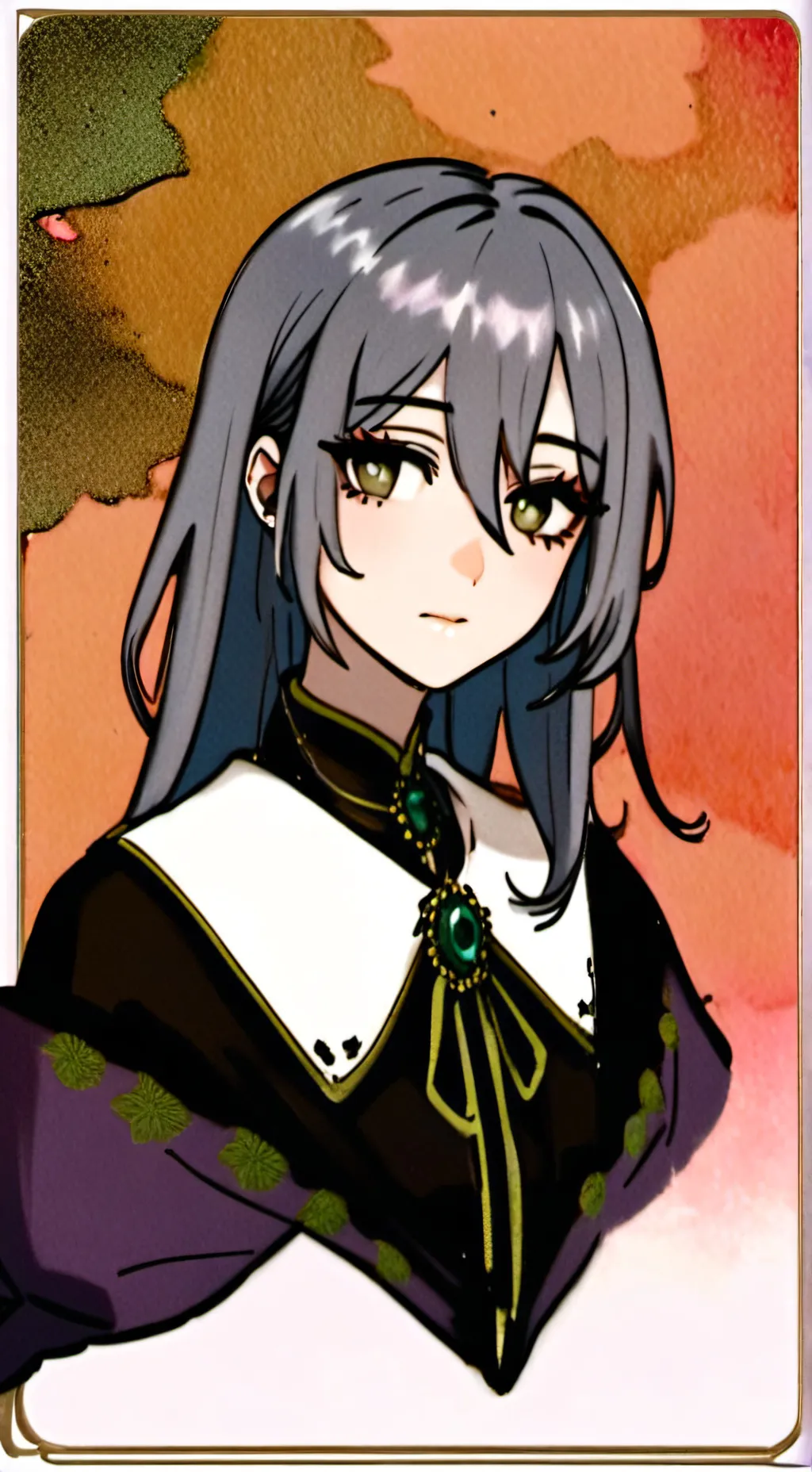 ai character: Маки background