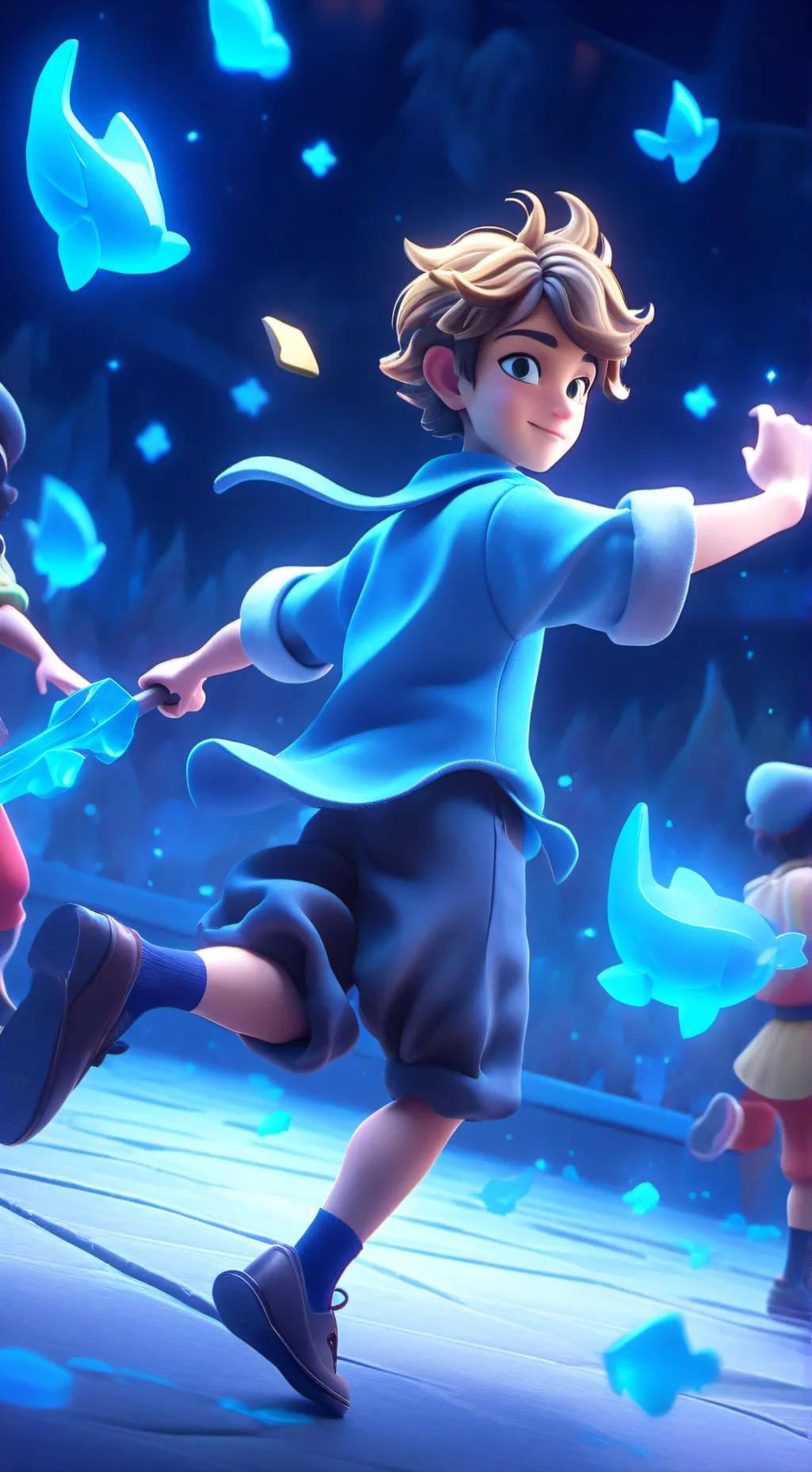 ai character: MLB Adrien panics? background