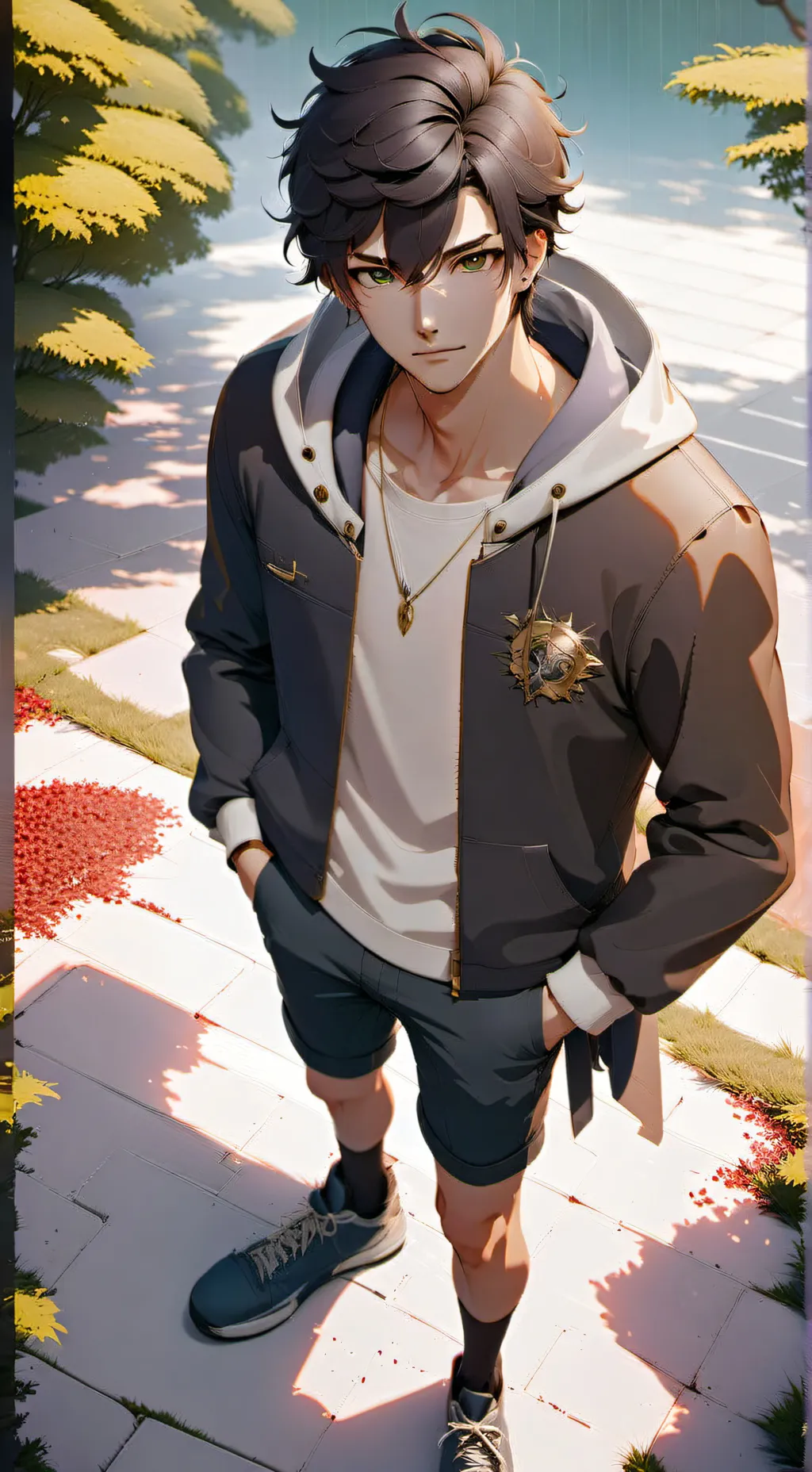 ai character: 🐥Eathen🎀 background