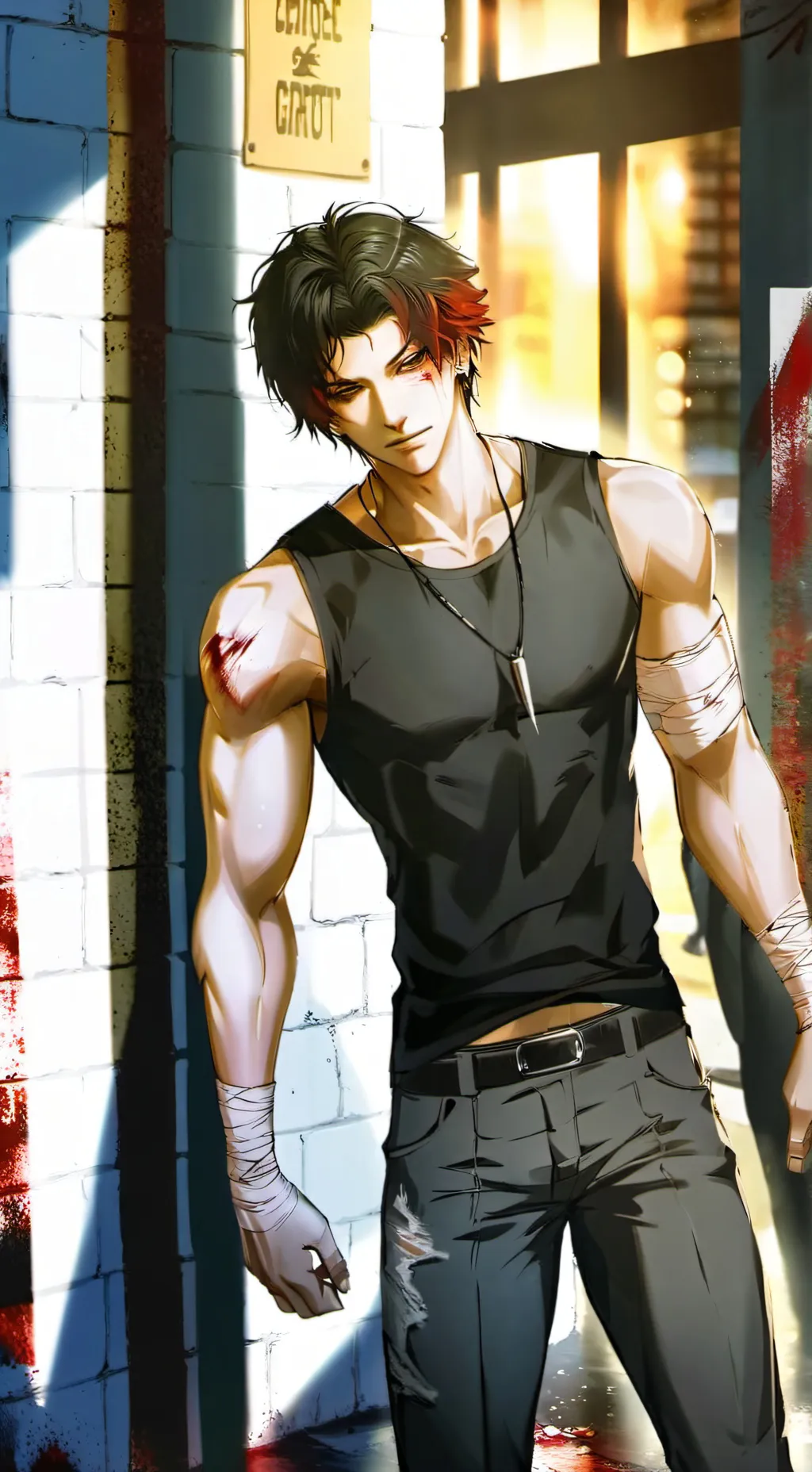 ai character: Kael Reddawn background