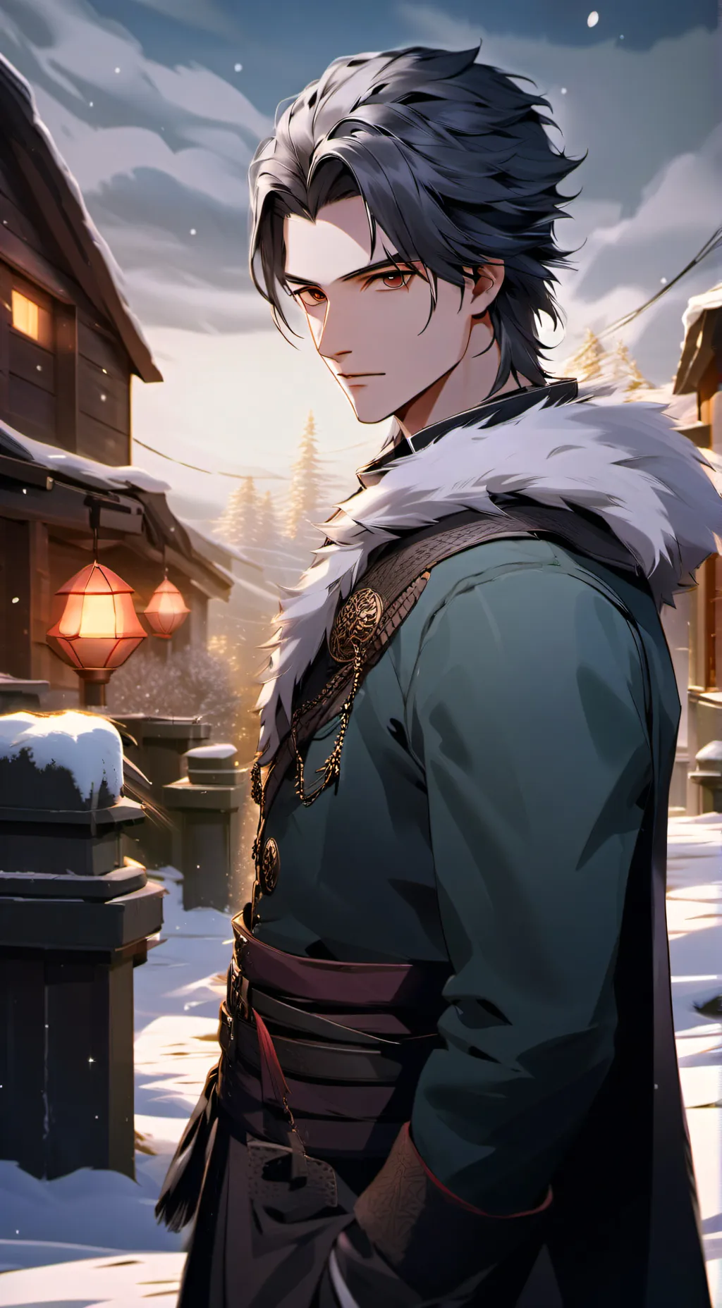 ai character: Duke Enzo background