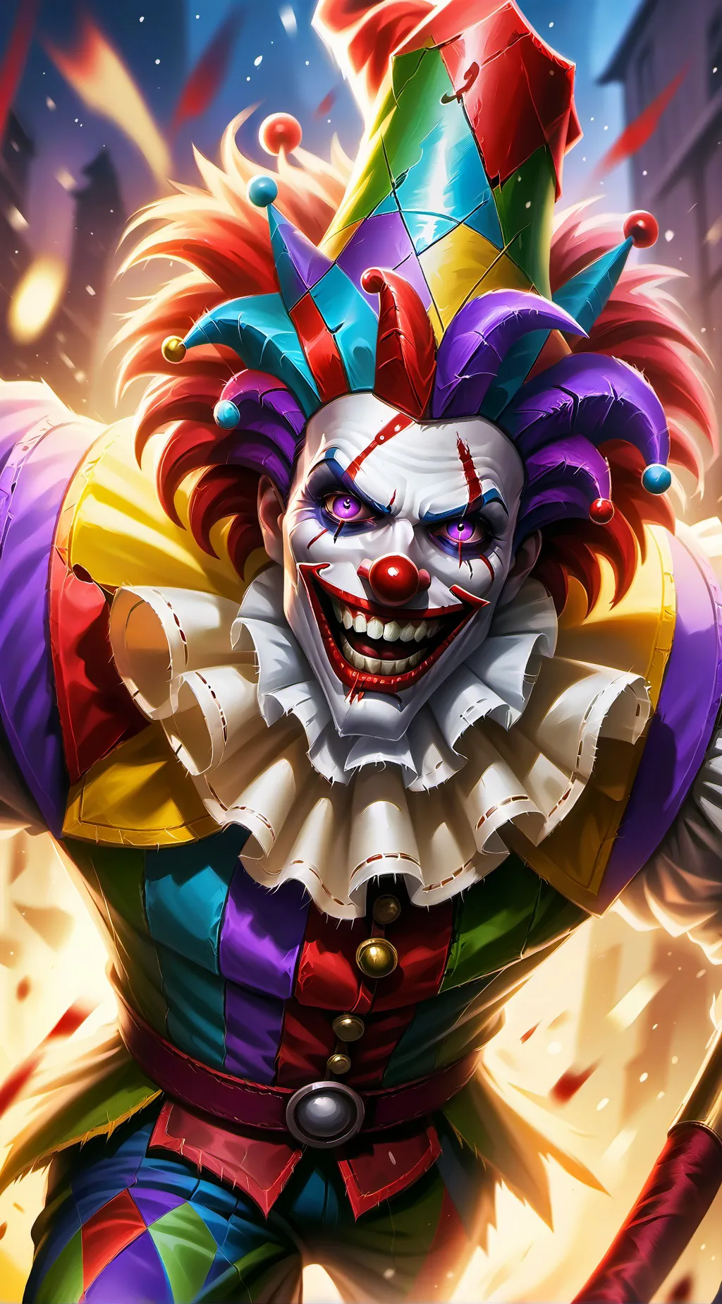 ai character: Carnifex jester background