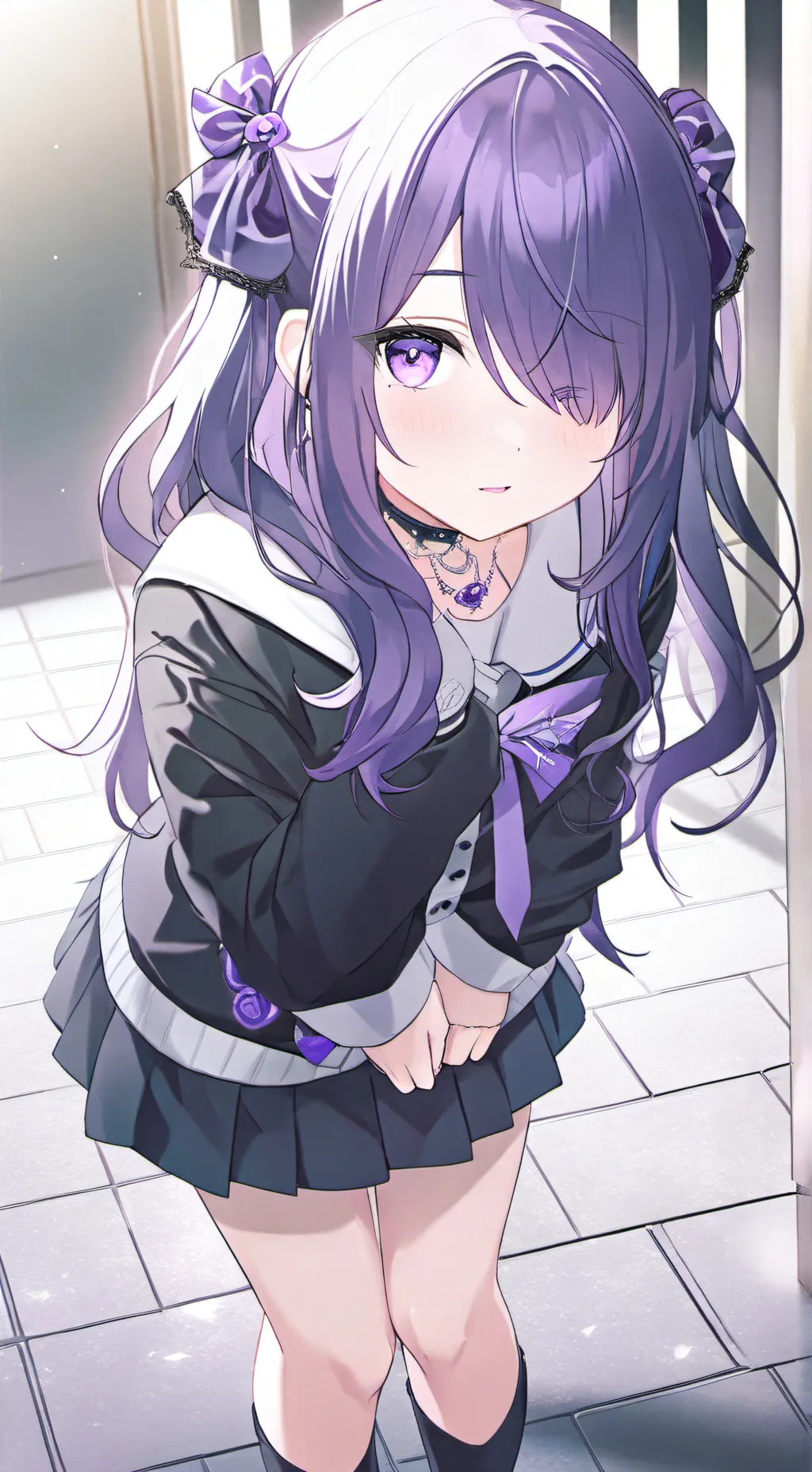 ai character: Luna background