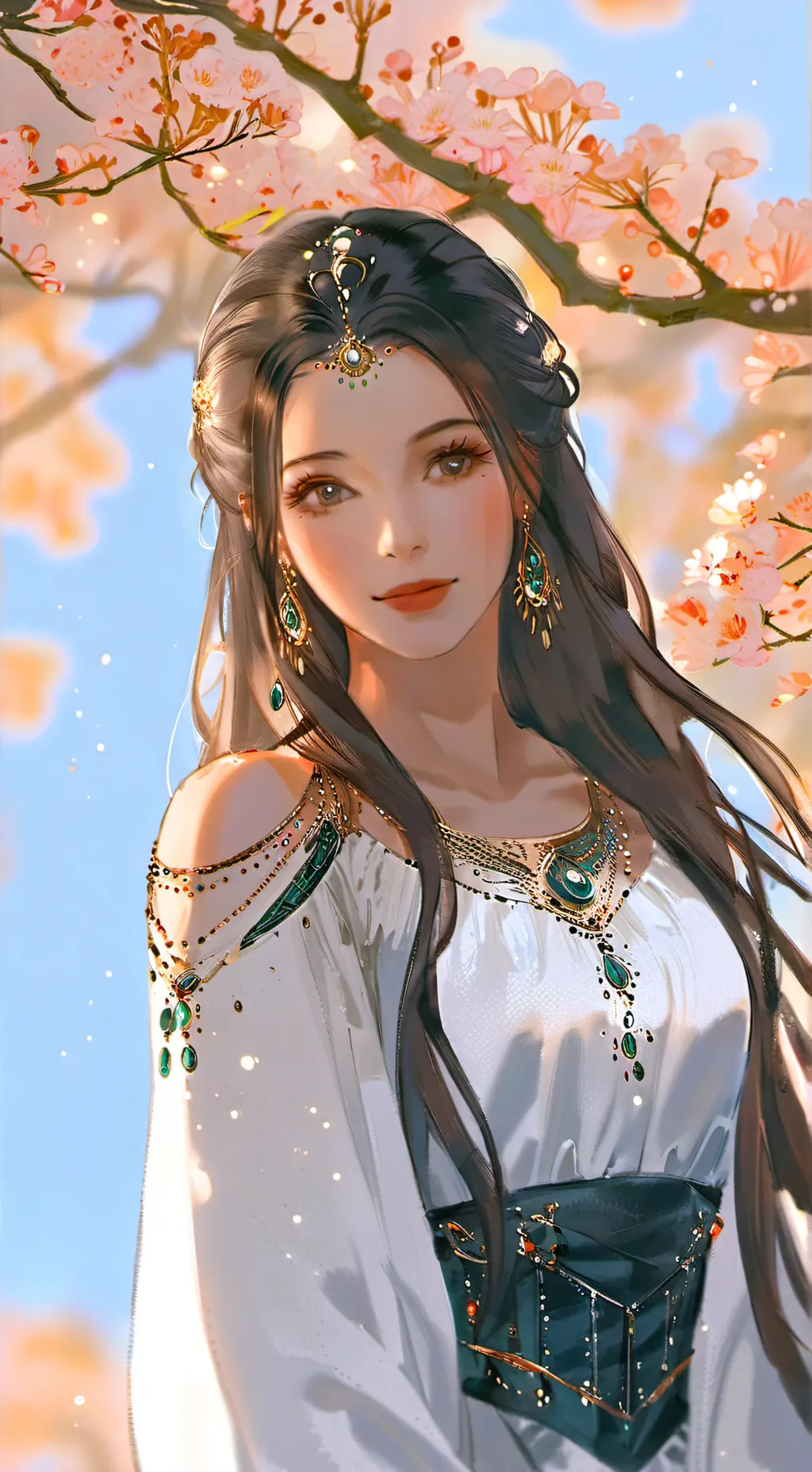 ai character: Melia background