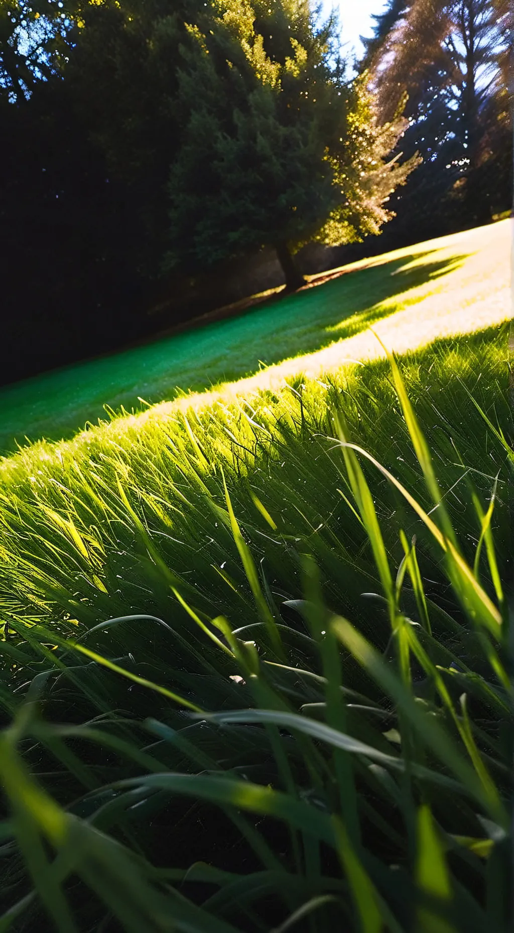 ai character: grass background