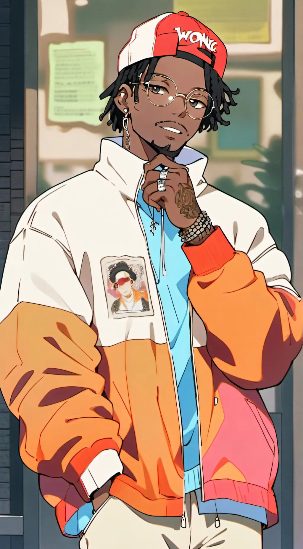 ai character: King Von background