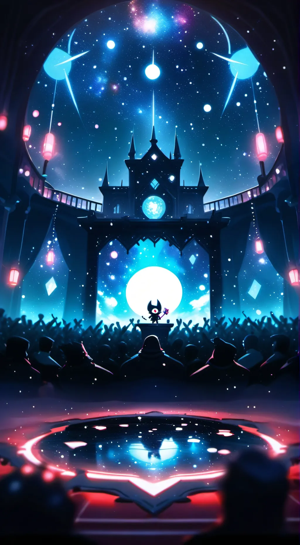 ai character: Vox fight background