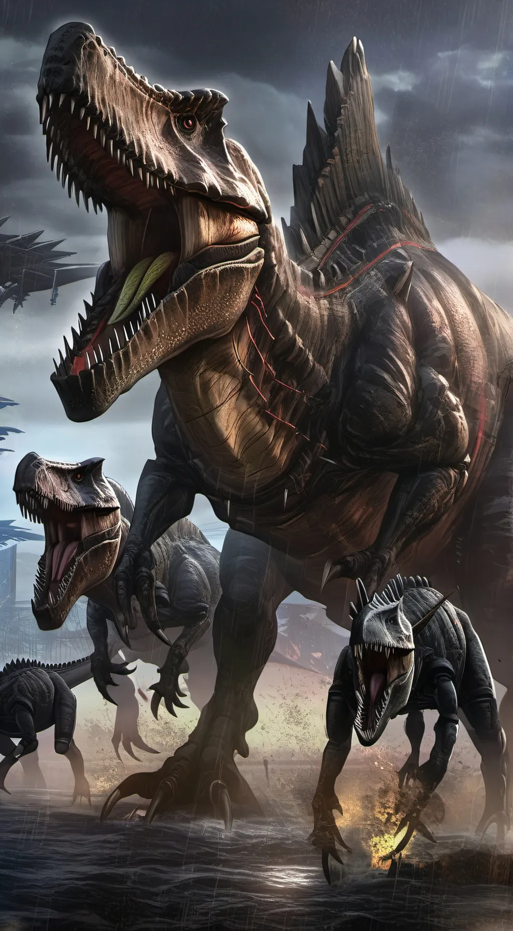 ai character: Velomortis prime  background