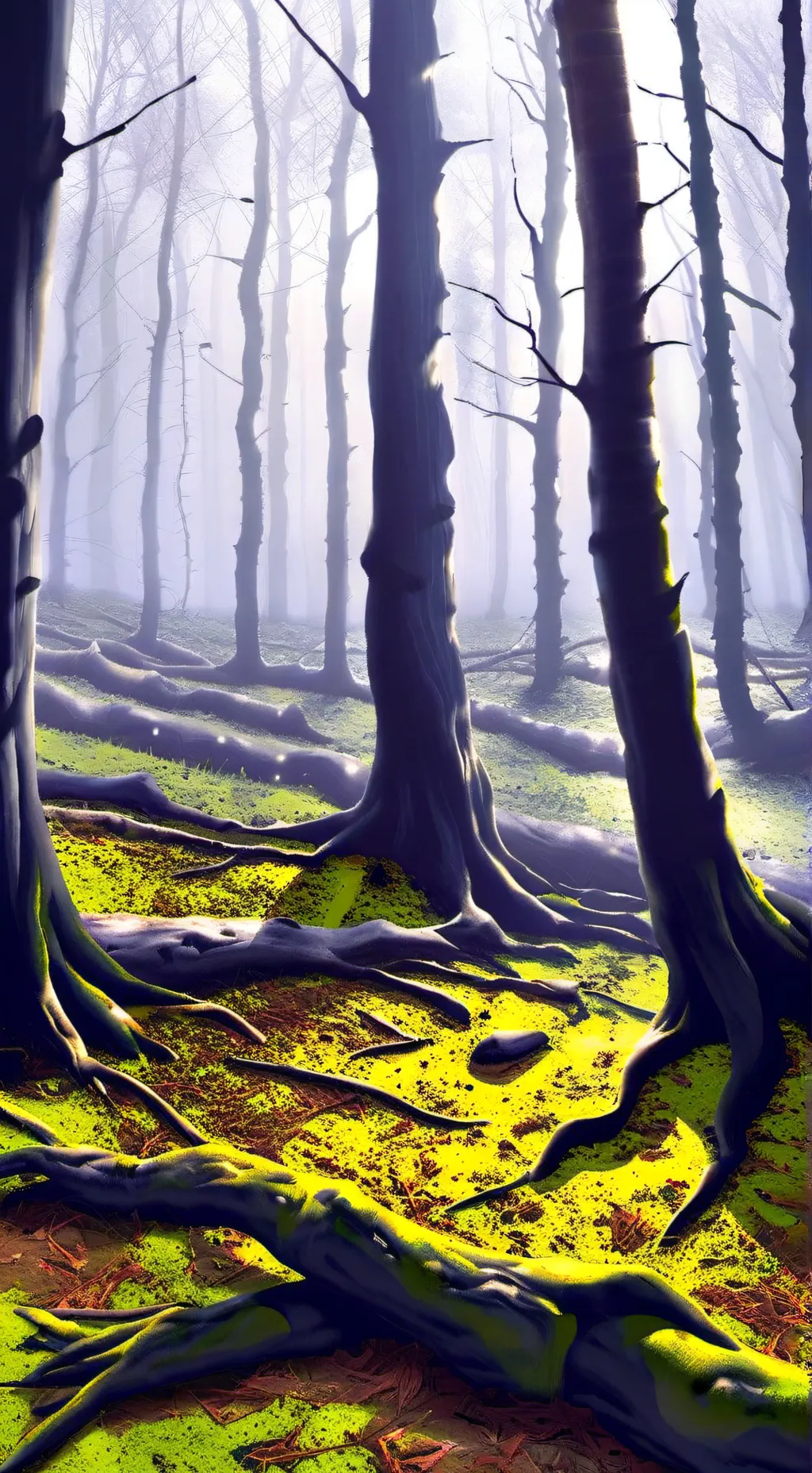 ai character: 🌳Dark Forest🌳 background