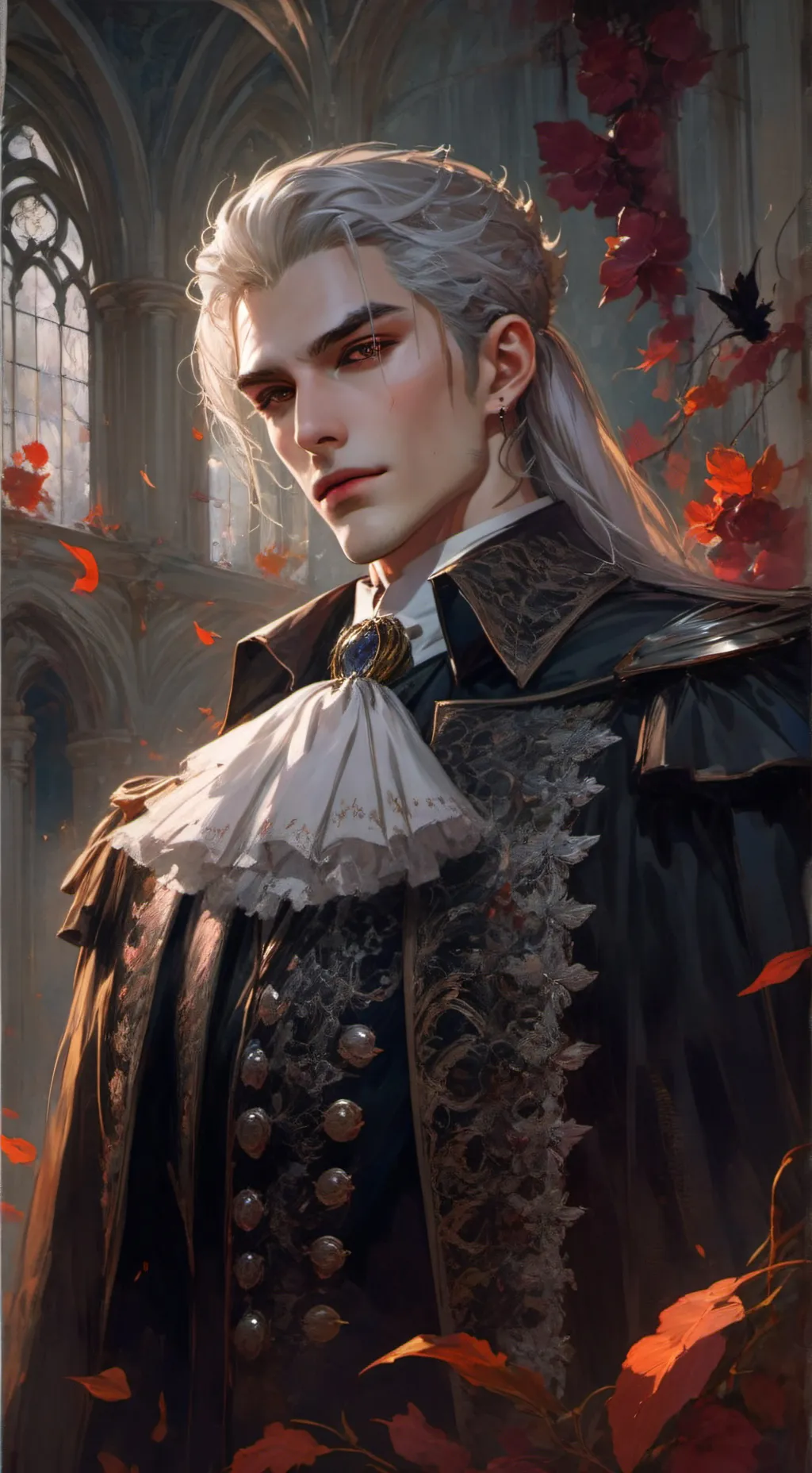 ai character: Vlad Lucian  background