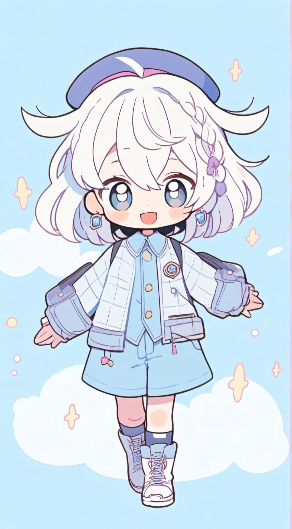 ai character: mha ennemi  background