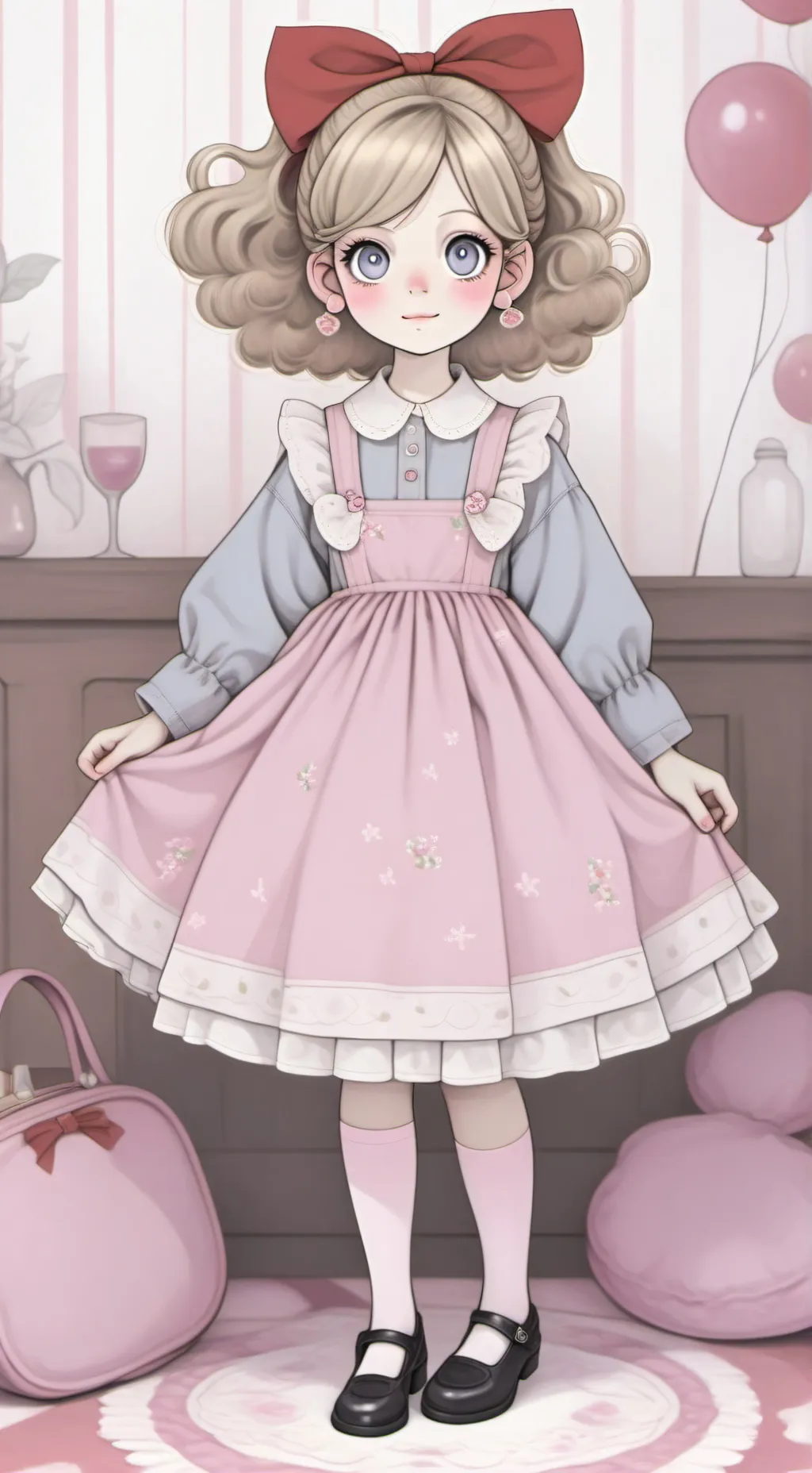 ai character: Suzie  background