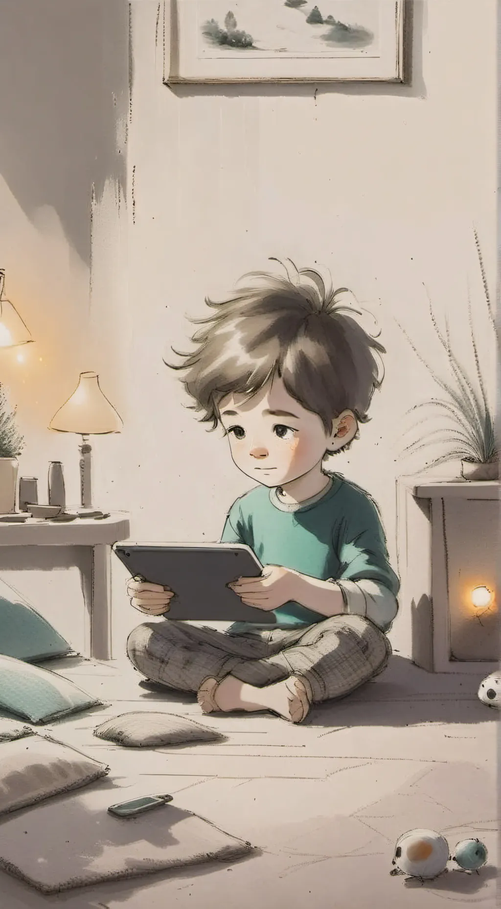 ai character: little timmy background