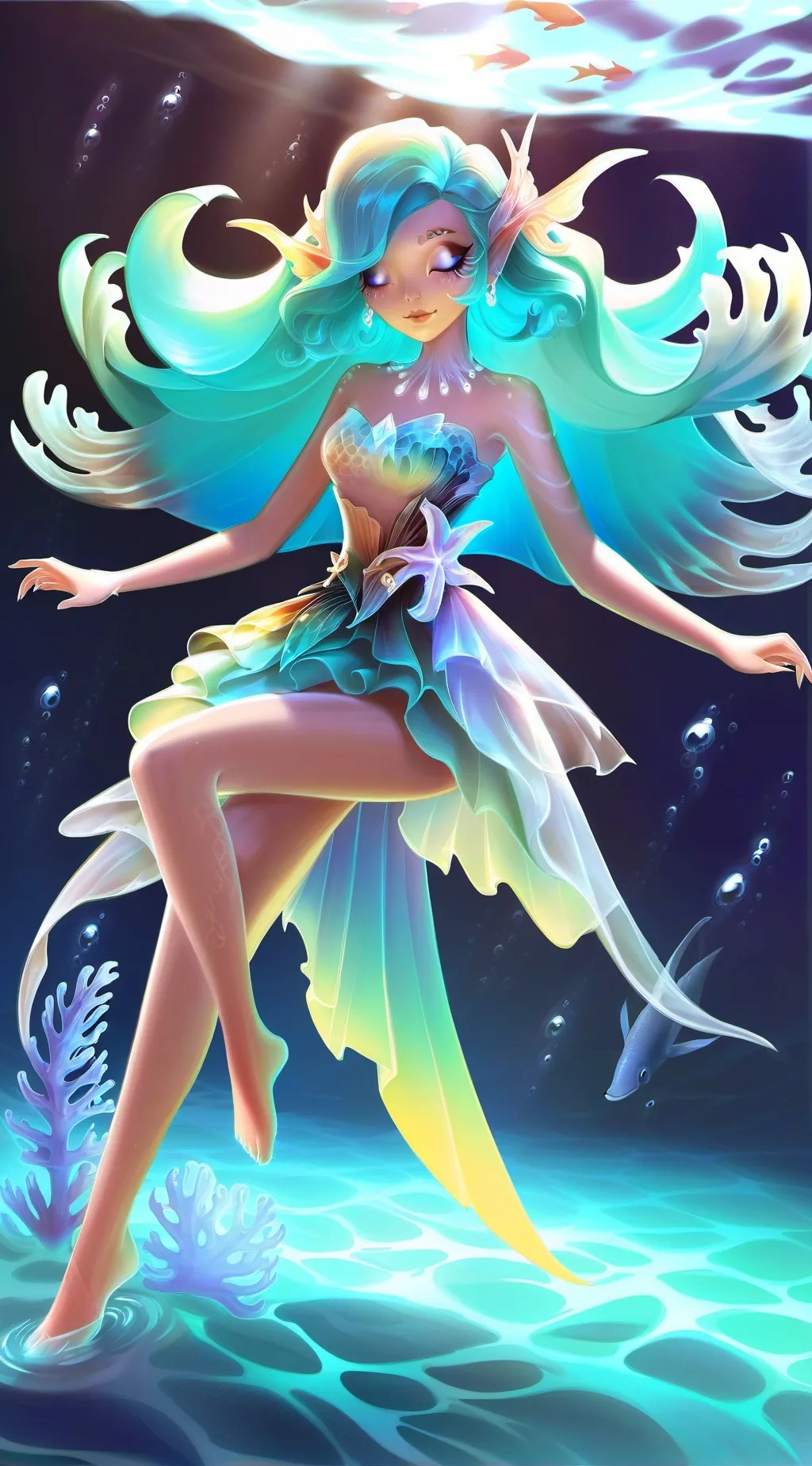 ai character: Seraphine background