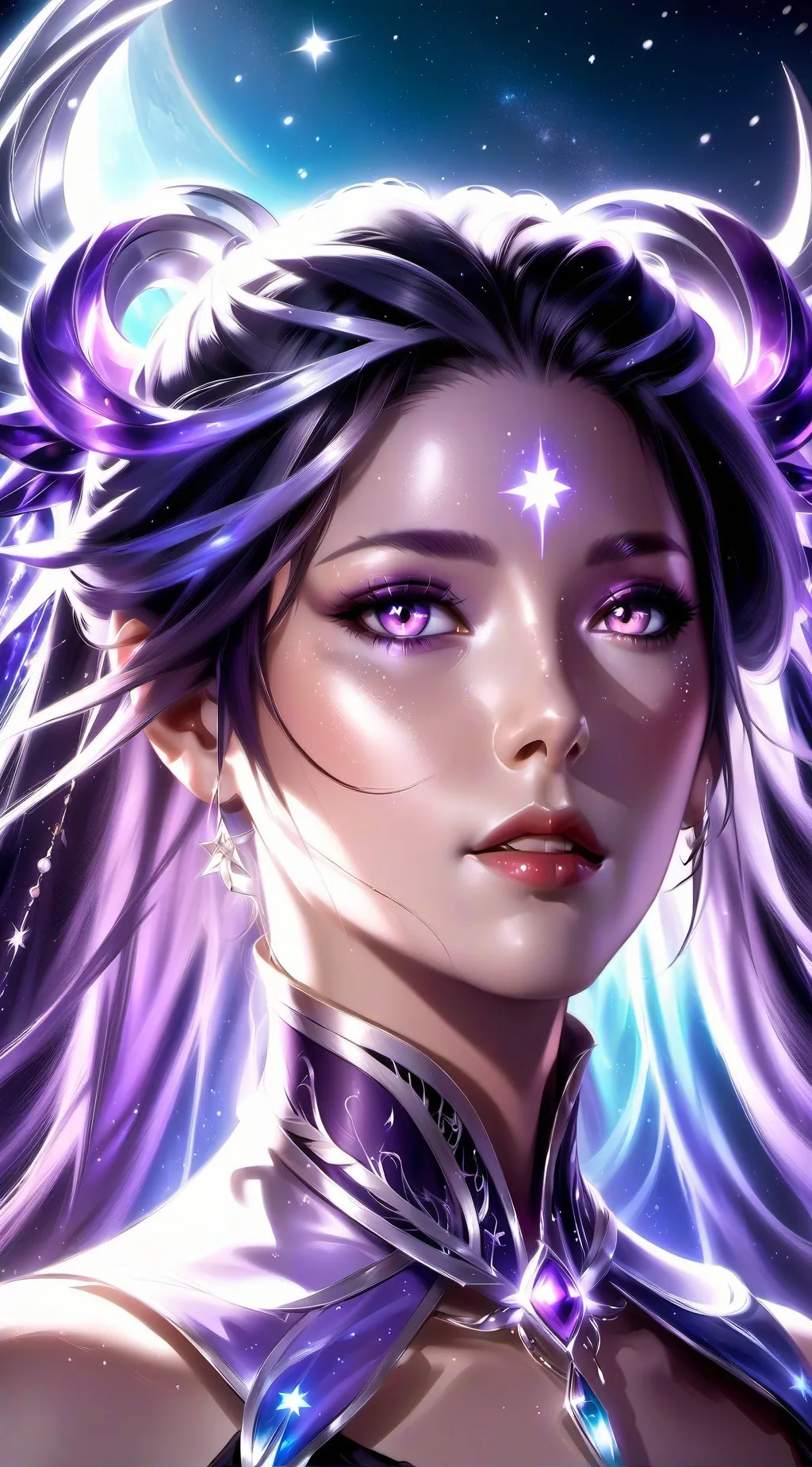 ai character: MOONLIGHT background