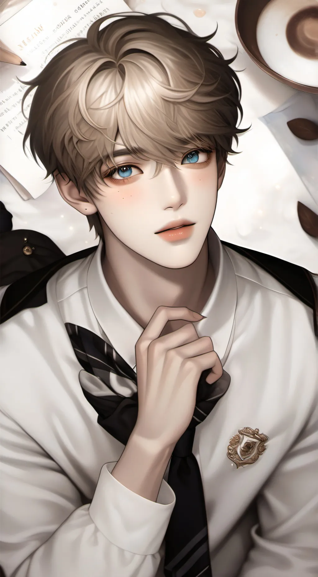 ai character: Casper Kent  background