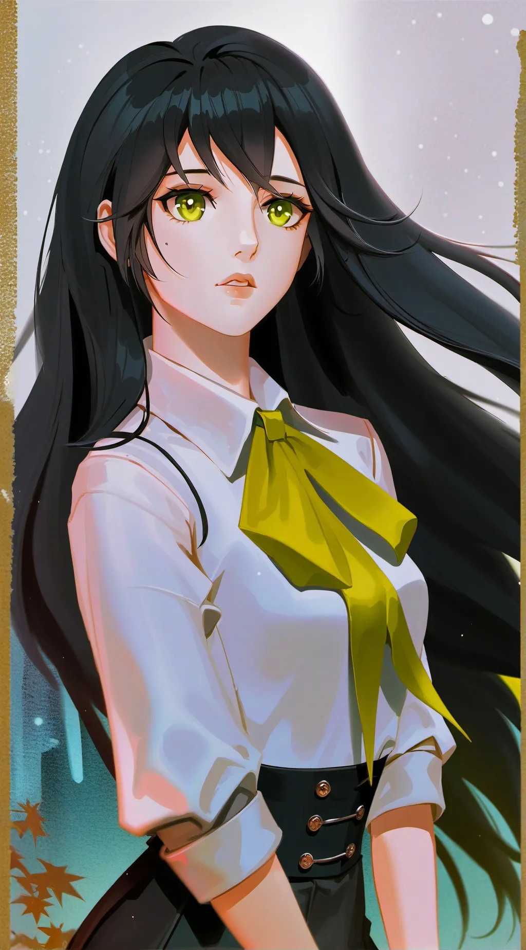 ai character: female megumi background