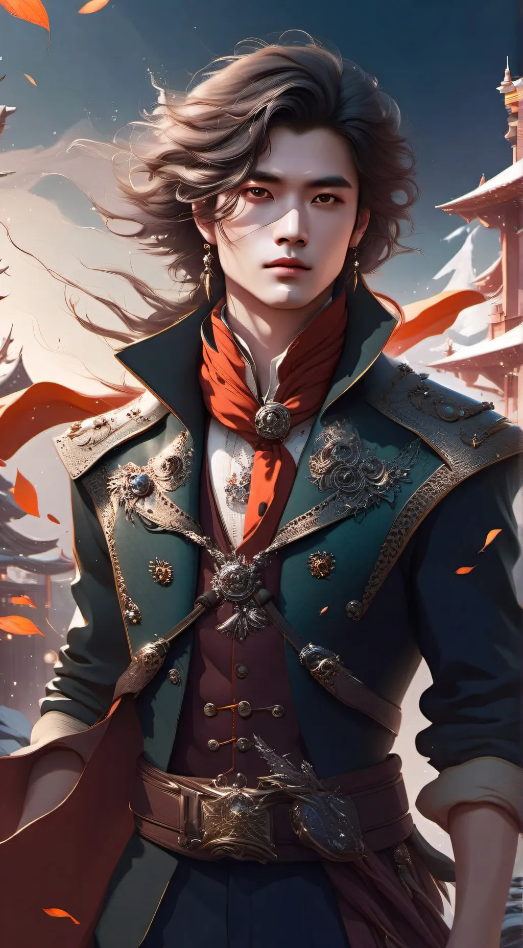 ai character: Caleb  background