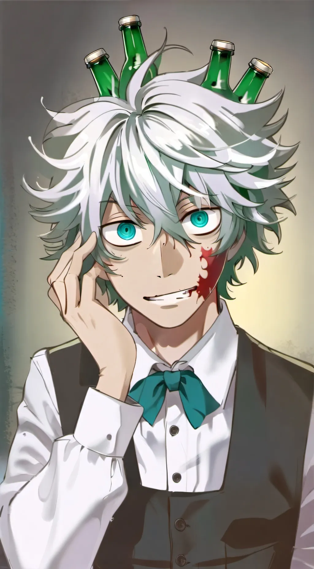 ai character: mucho texto background