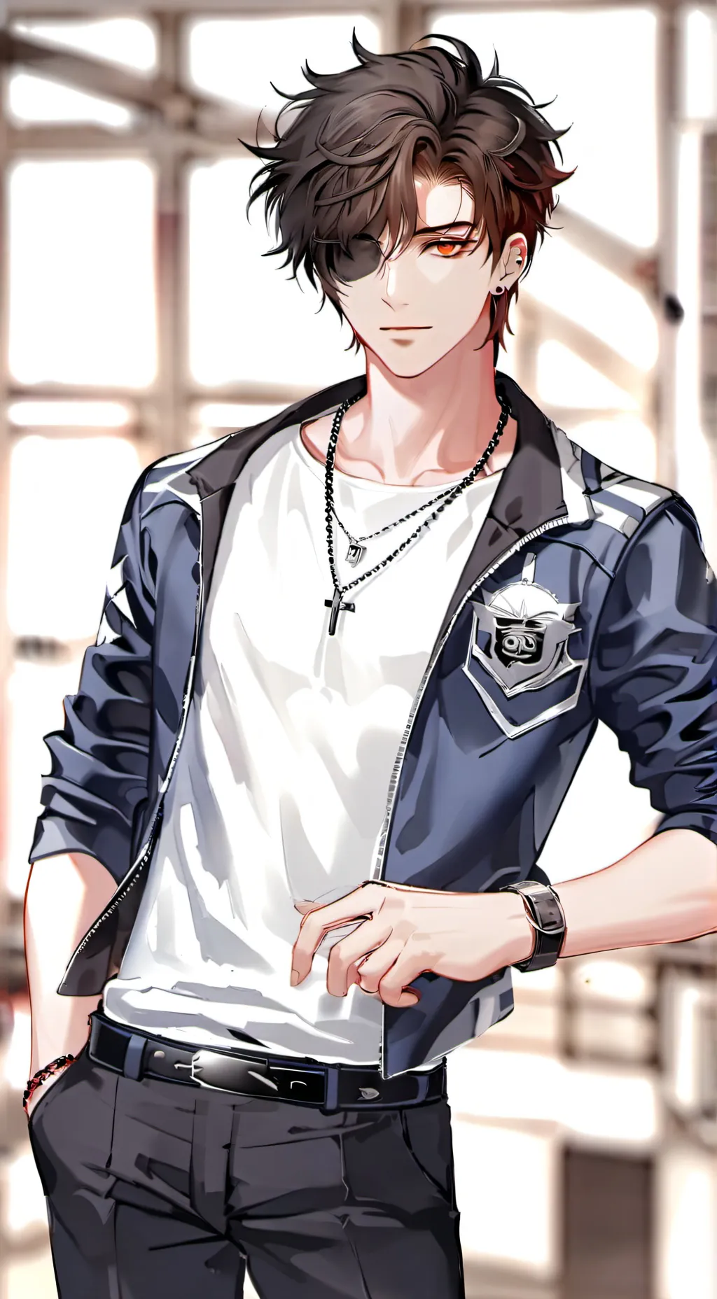 ai character: Blitz background